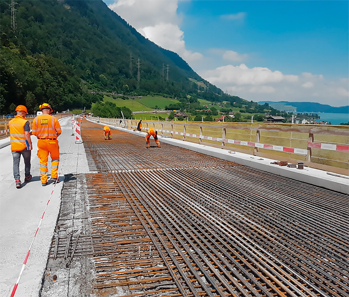 Il restauro curato dal consorzio di ingegneri INGE A4SZ dei ponti Boli di Arth-Goldau, costruiti tra il 1974 e il 1976