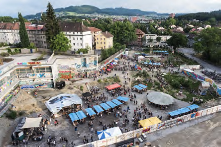 Zwischnenutzung Warmbaechli Bern