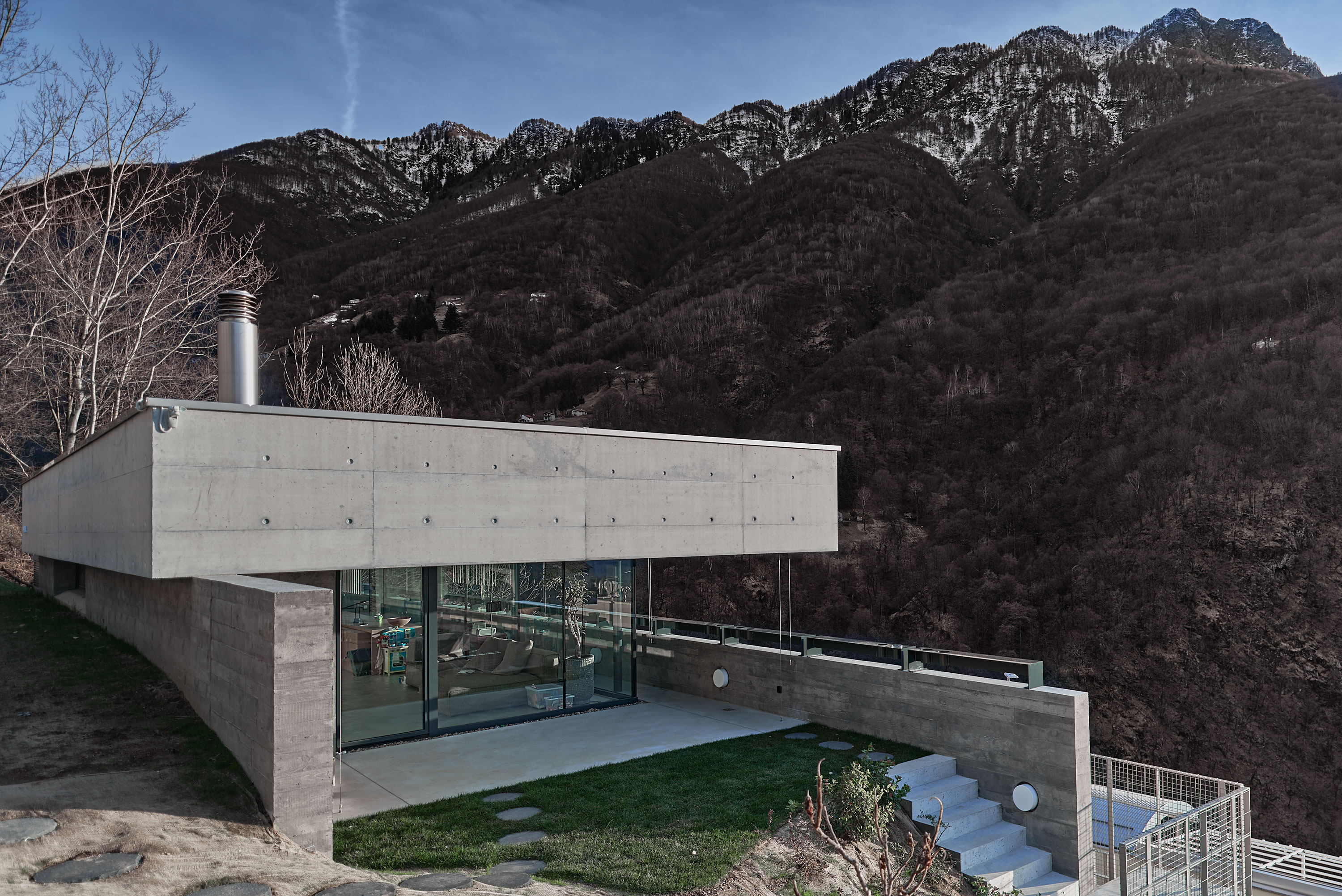 Casa Po', Pianezzo, di Architetti Bianchi Clerici