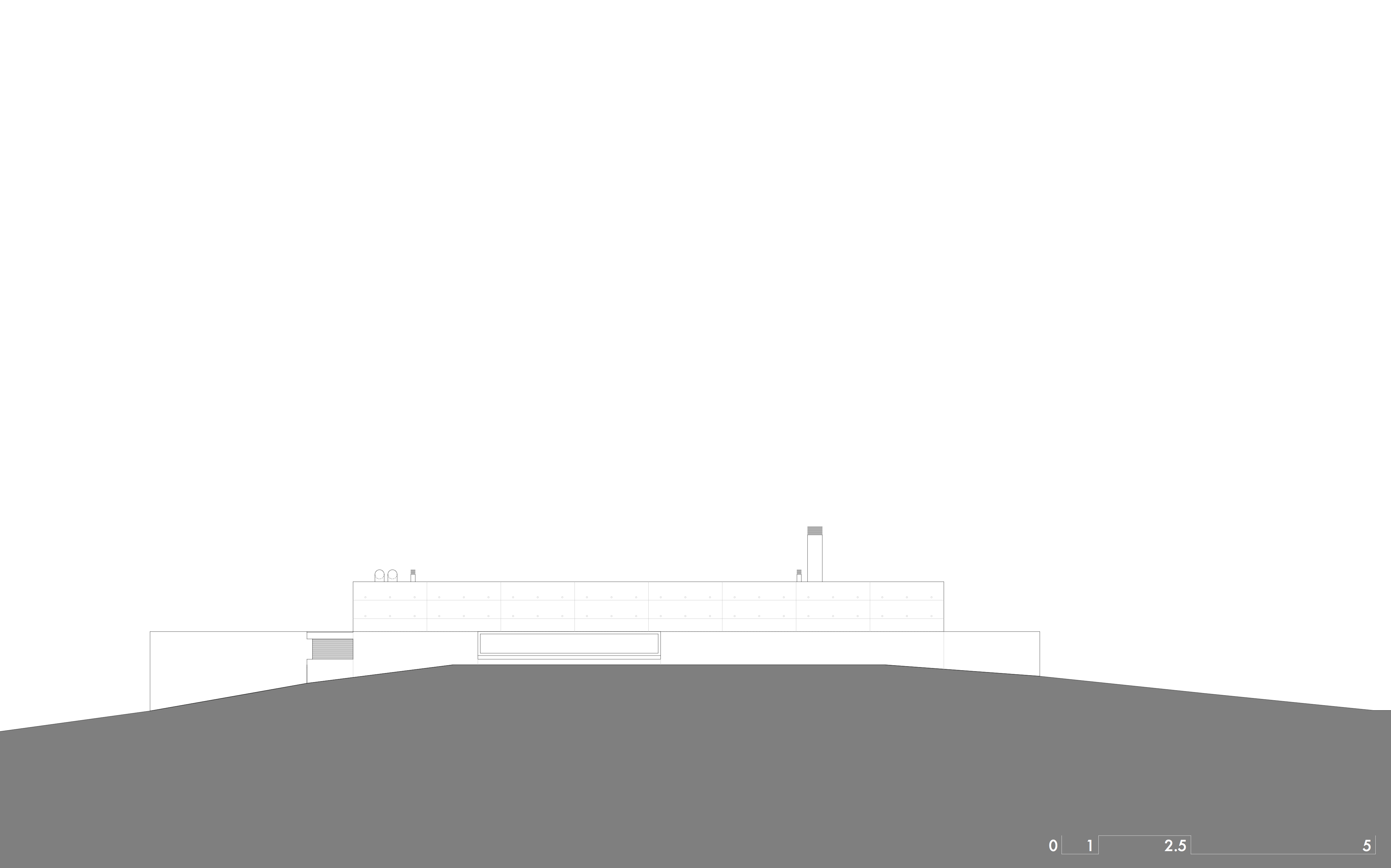 Facciata nord di Casa Po', Pianezzo, di Architetti Bianchi Clerici