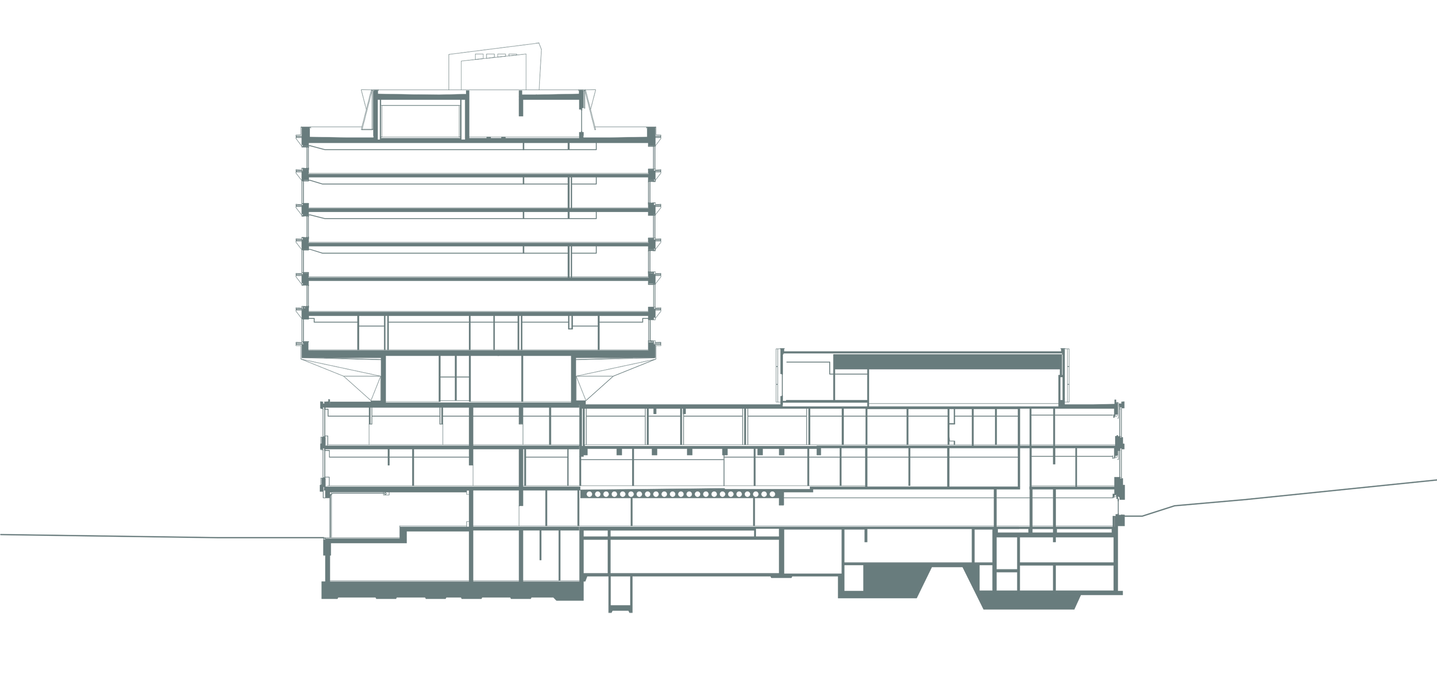 Spital Frauenfeld Querschnitt