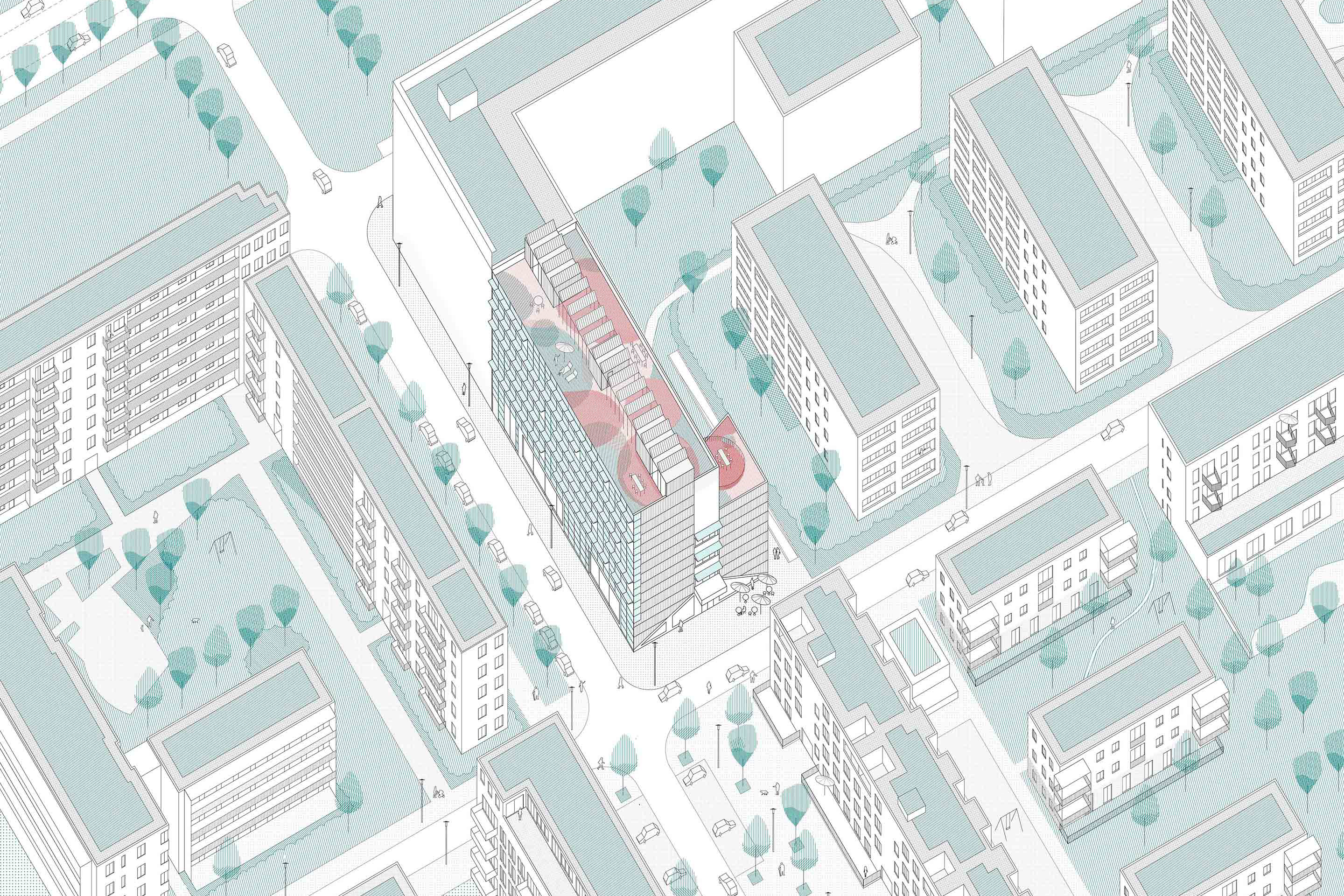 Summacumfemmer San Riemo Axonometrie