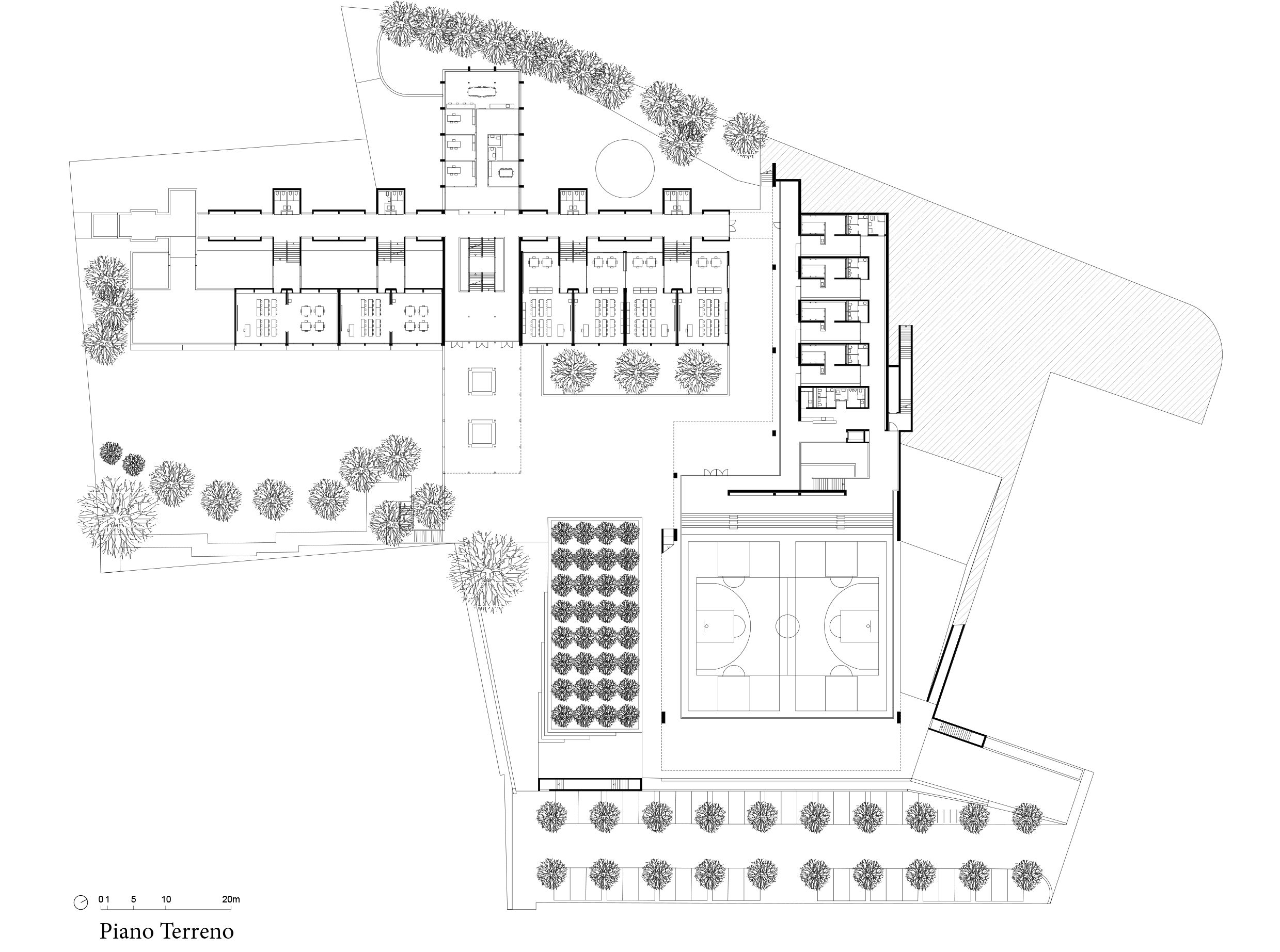 Plan du niveau inférieur