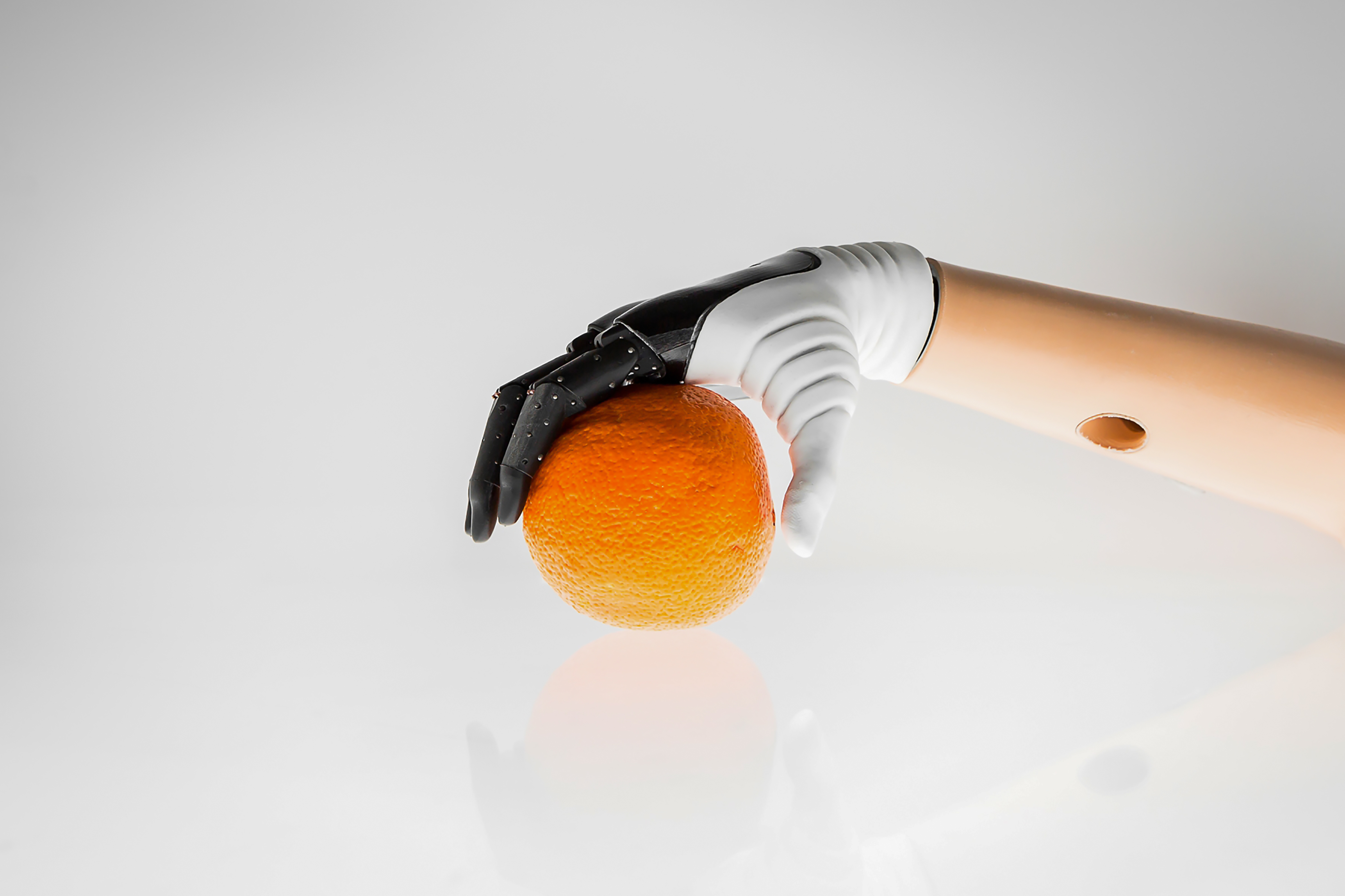 «Hannes». Azienda: IIT Istituto Italiano di Tecnologia, INAIL Centro Protesi. Design: Lorenzo De Bartolomeis, Gabriele Diamanti, Filippo Poli - Ddpstudio. Tipologia: protesi e strumenti per gli anziani