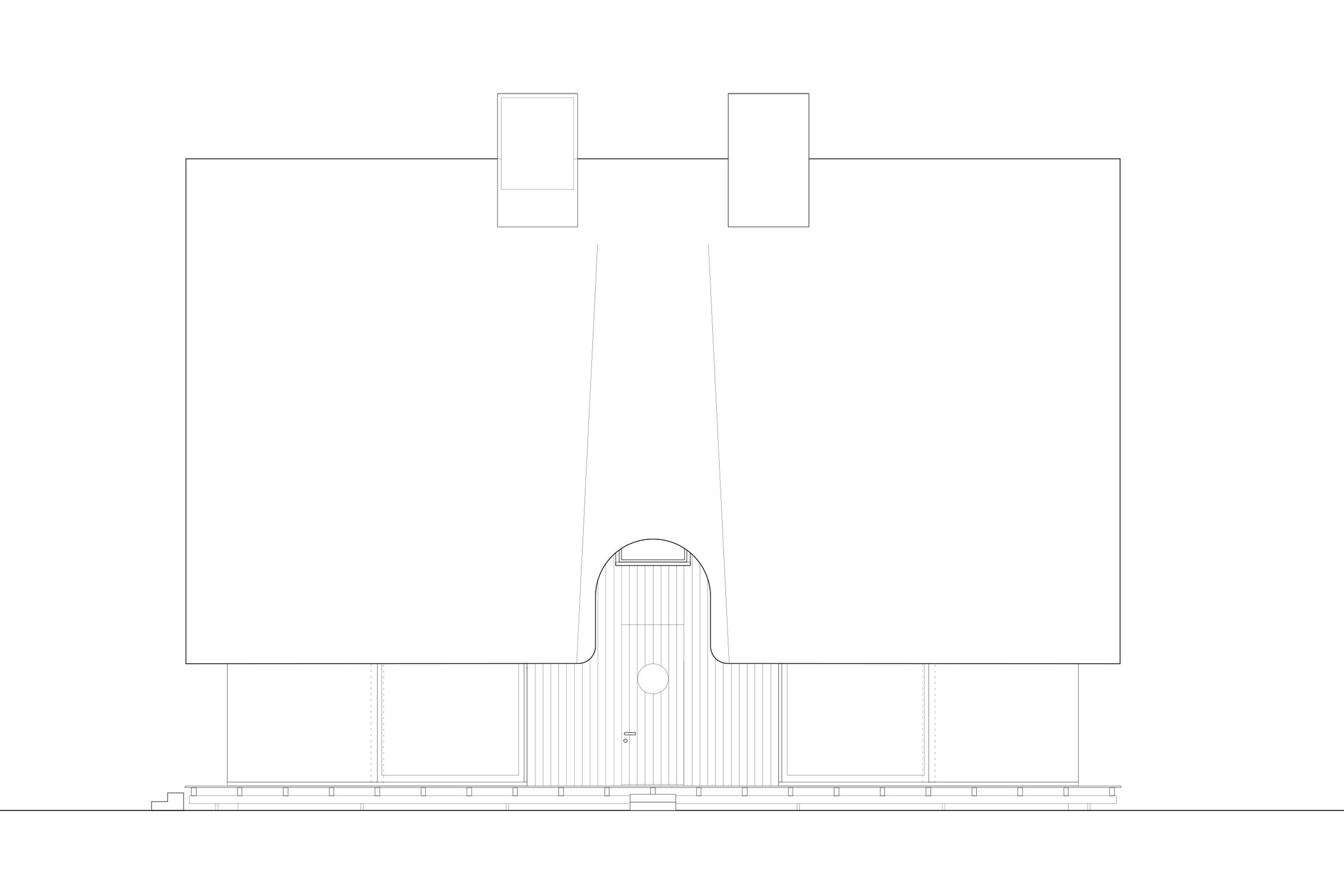 Haus B_Ansicht Laengsseite