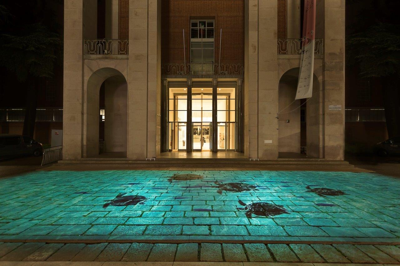 «Il mare a Milano». Azienda: Sanlorenzo. Design: Studio Neo. Tipologia: mostra