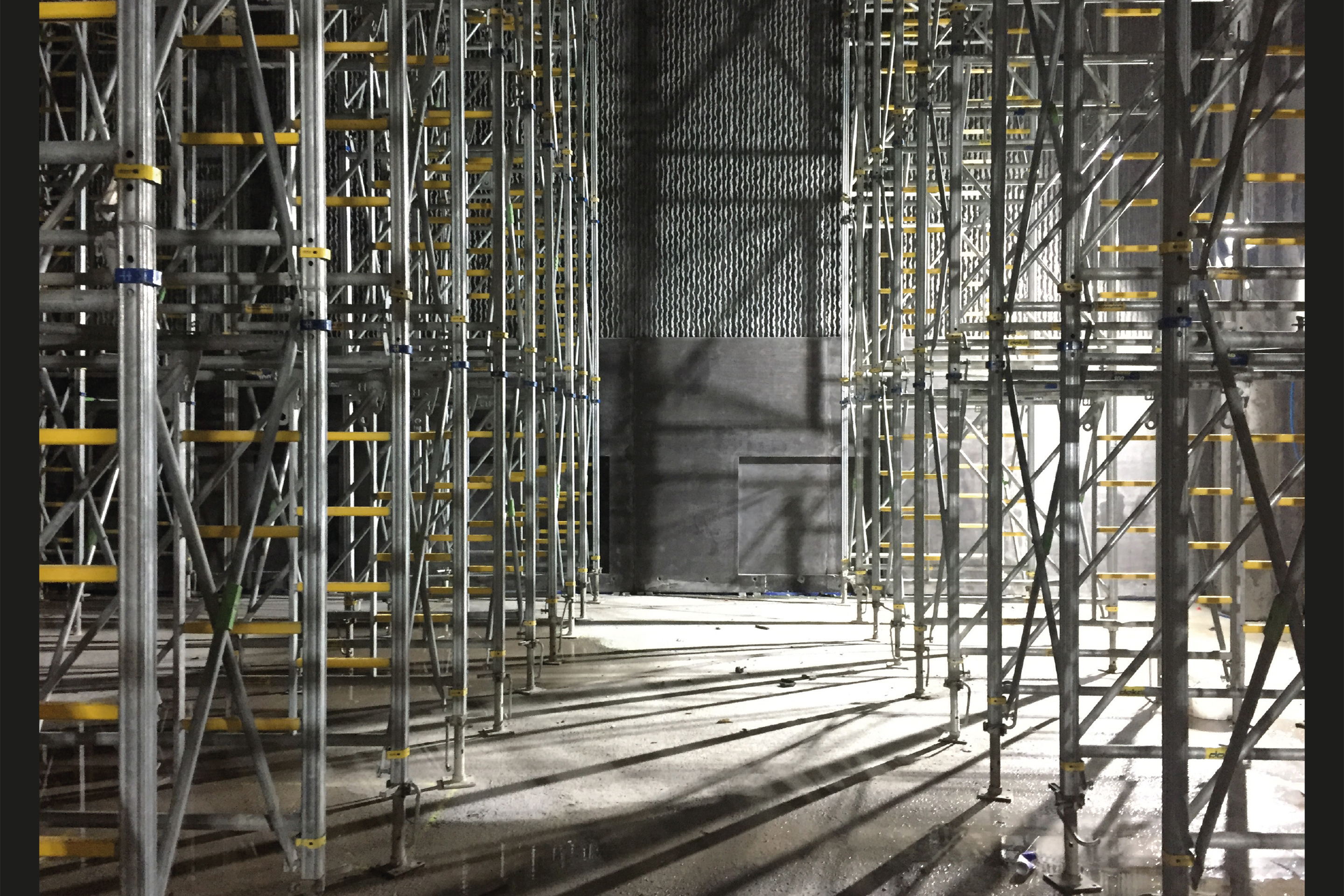 Musikhochschule LU Baustelle Blackbox