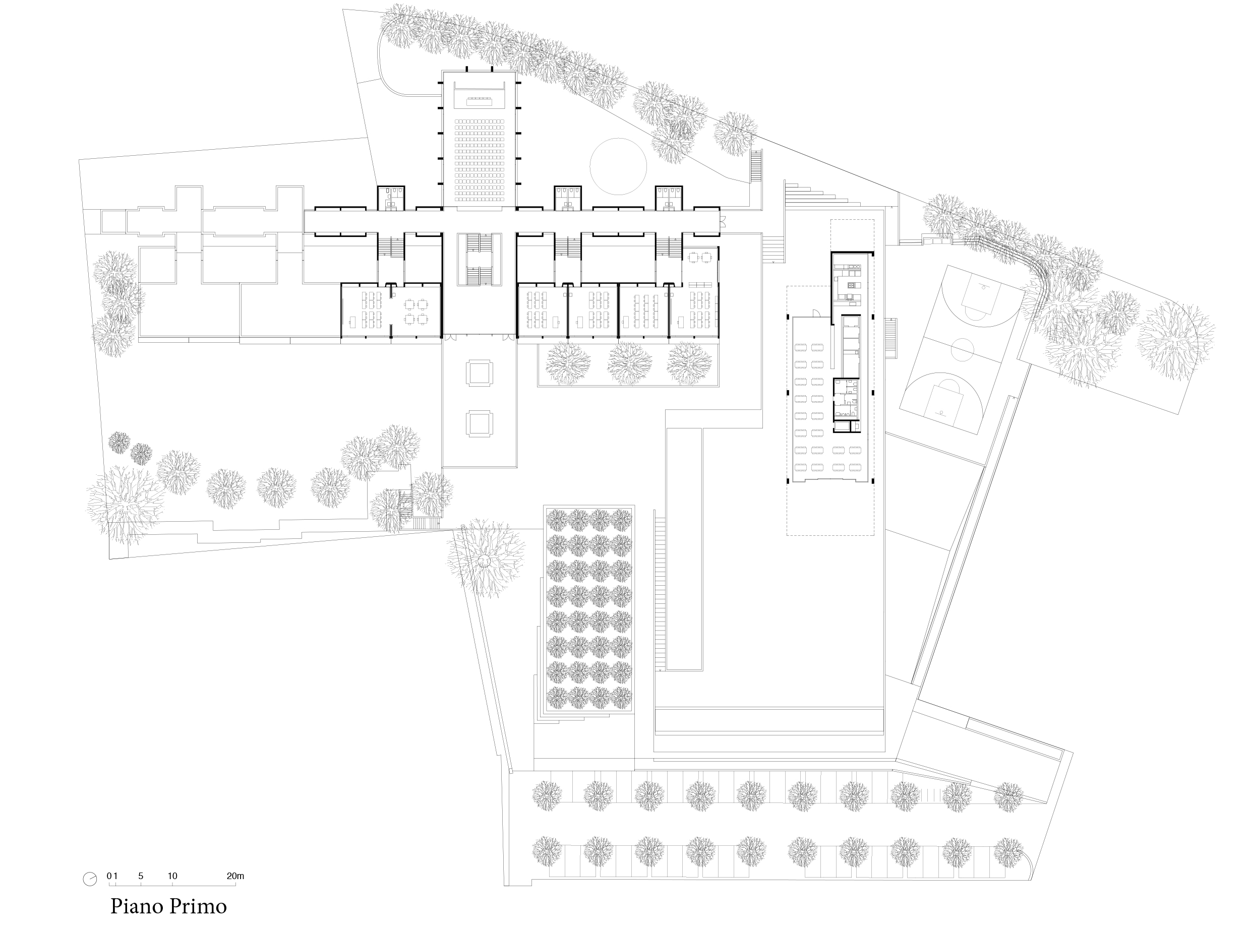 Plan du niveau supérieur