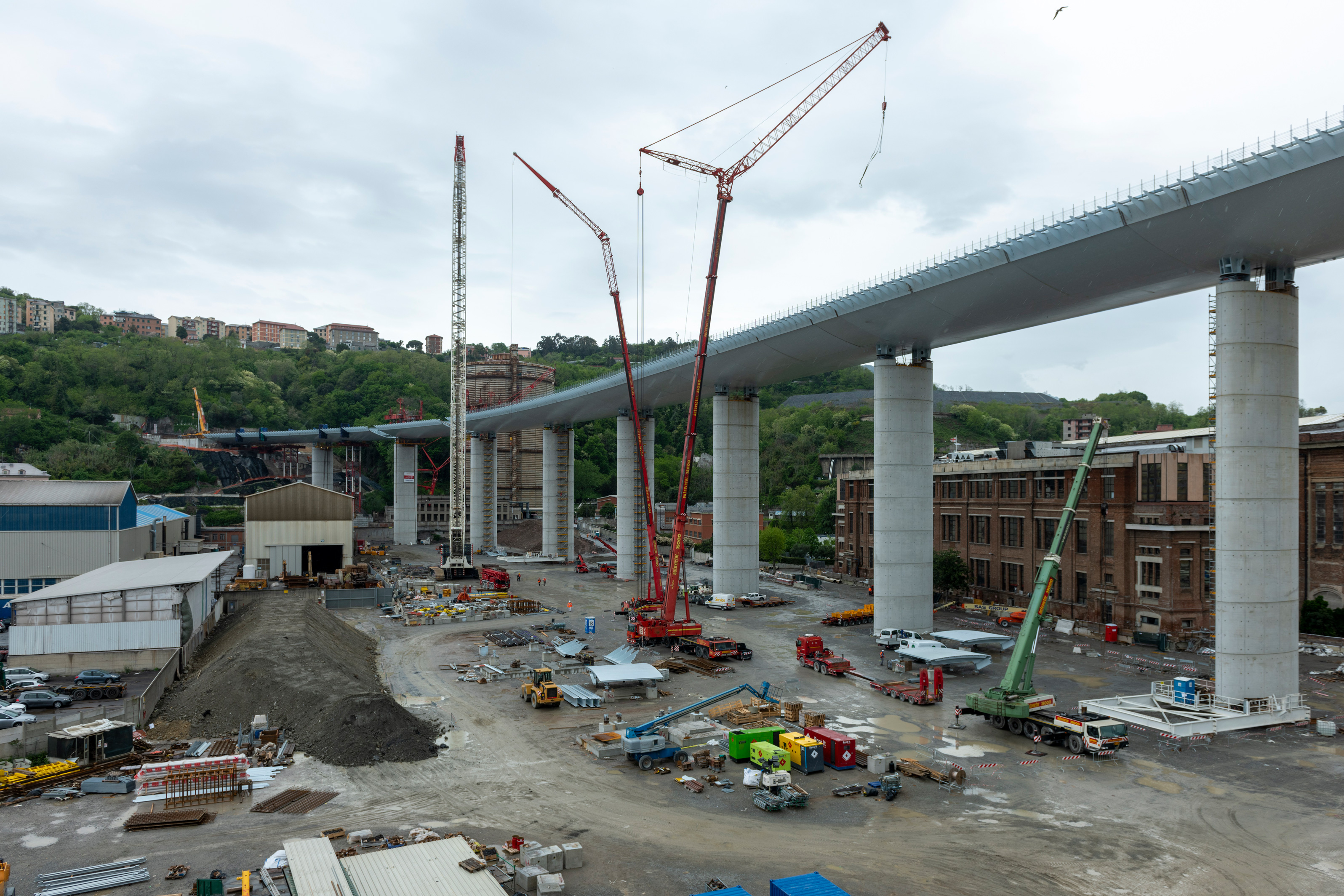 Il Ponte San Giorgio in cantiere