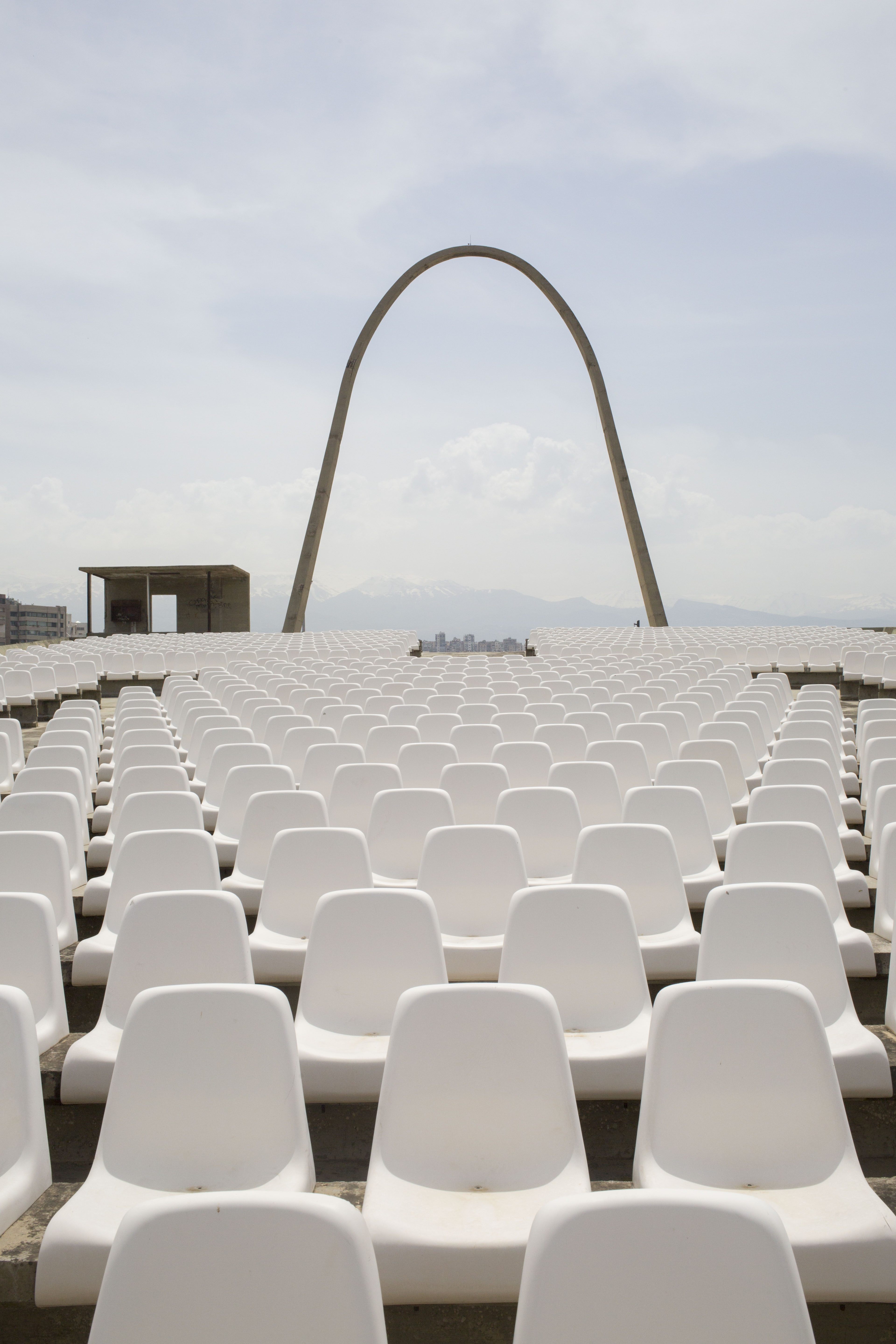 Senza titolo, 2019, Fiera internazionale di Tripoli, Libano, Oscar Niemeyer