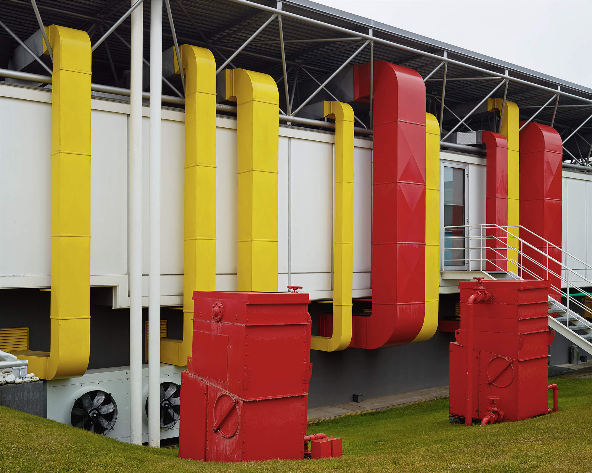 B&amp;B Italia, Novedrate, Strada Provinciale 32, architetti Renzo Piano e Richard Rogers