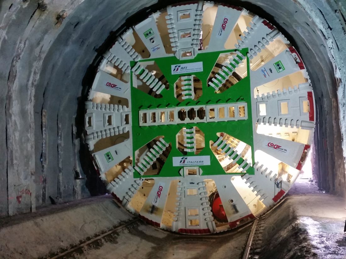 Completamento della perforazione con TBM della finestra Polcevera