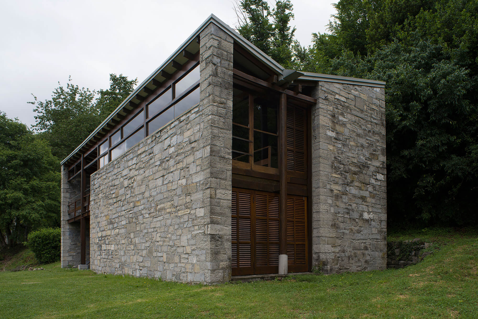 Case per Artista, Isola Comacina, architetto Pietro Lingeri