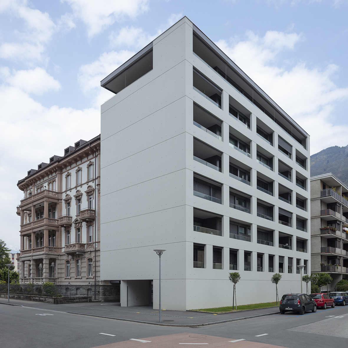 Contrasto architettonico, 2017, Palazzo Urbano, Locarno, Guscetti Architetti