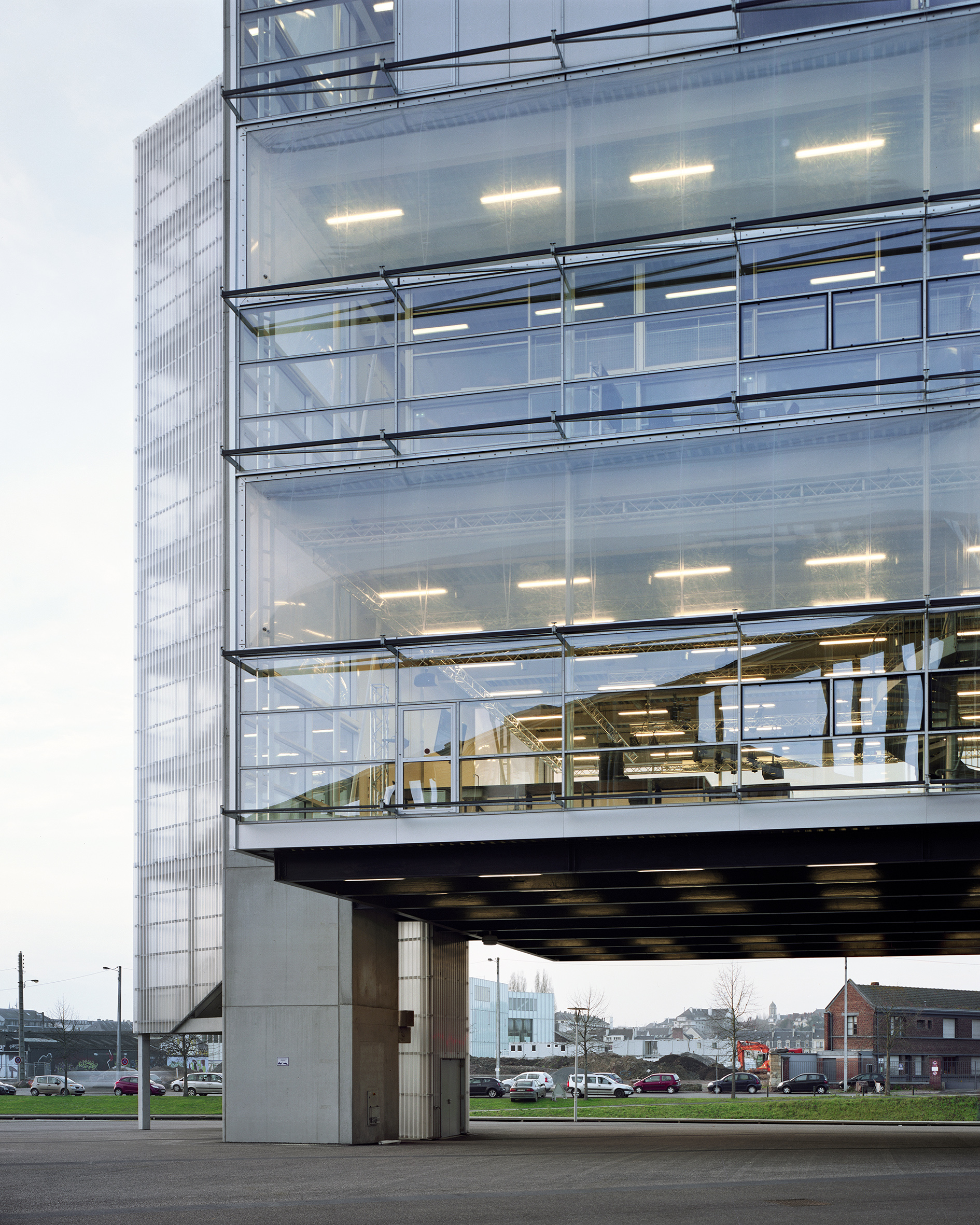 Bruther, New Generation Research Center, Caen (Francia), 2013-2015; sezione