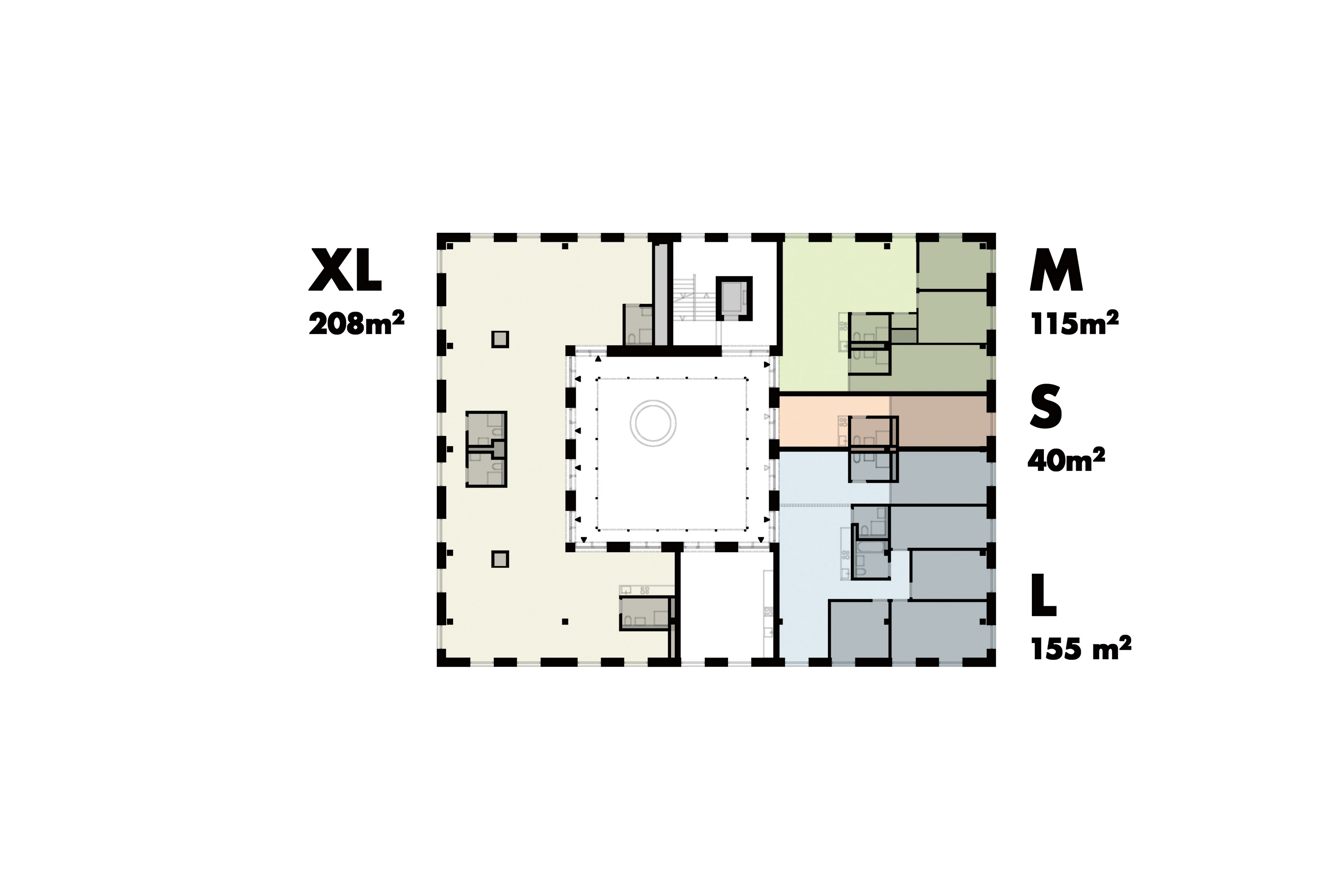 Hallenwohnen Grundriss