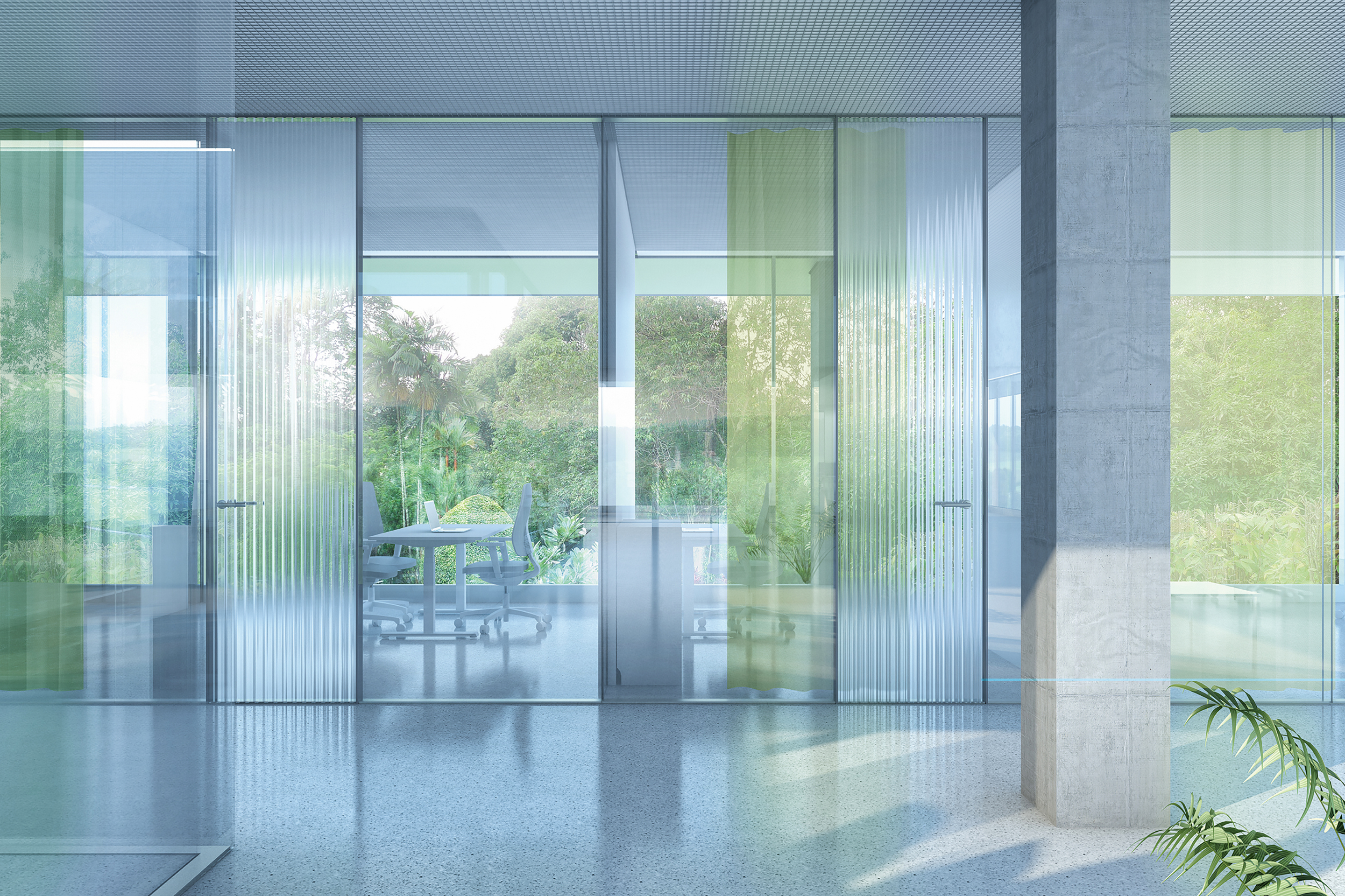 Singapur_CH-Embassy_Visu_Trennwand_Aussicht