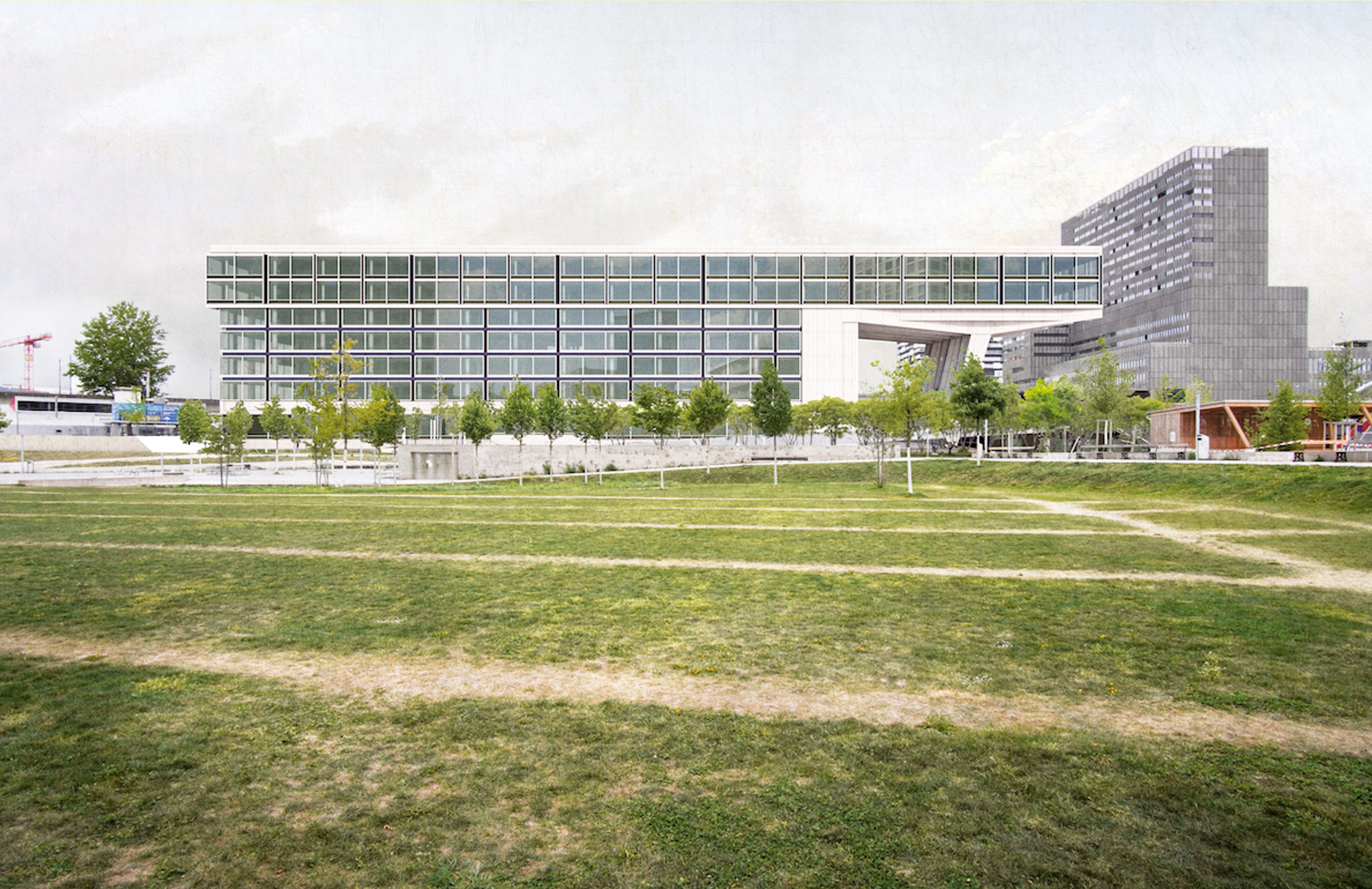 Meili &amp; Peter Architekten, Edificio a Zurigo Herdern, 2016 (in corso)