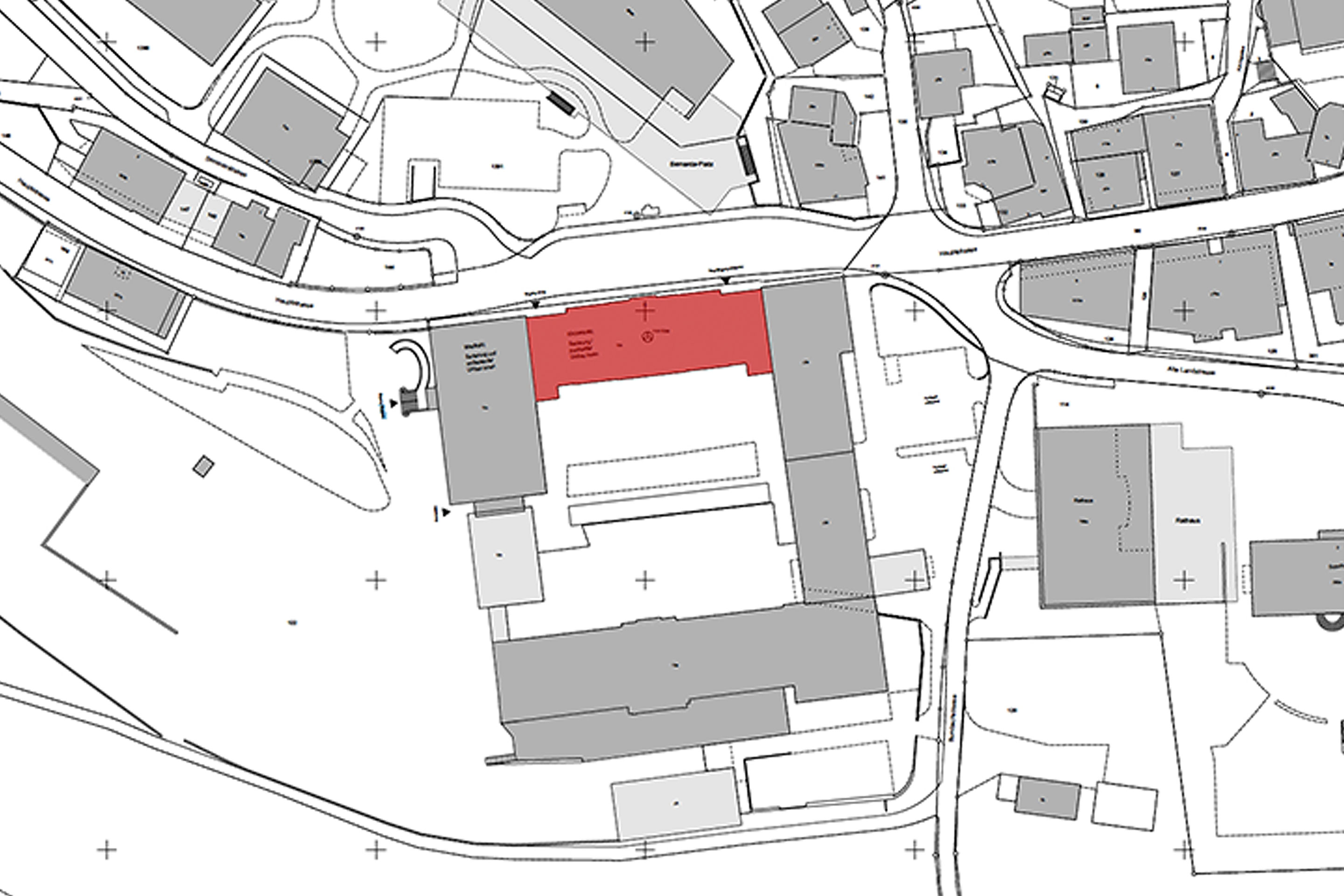 Kloster_Menzingen_Situation_Kirchentrakt