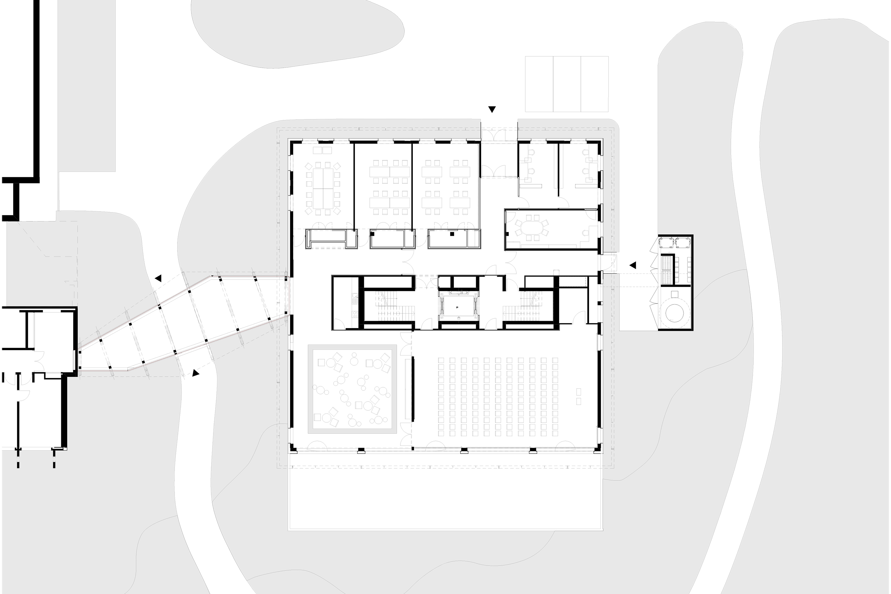 Medizincampus Davos_Grundriss_Erdgeschoss