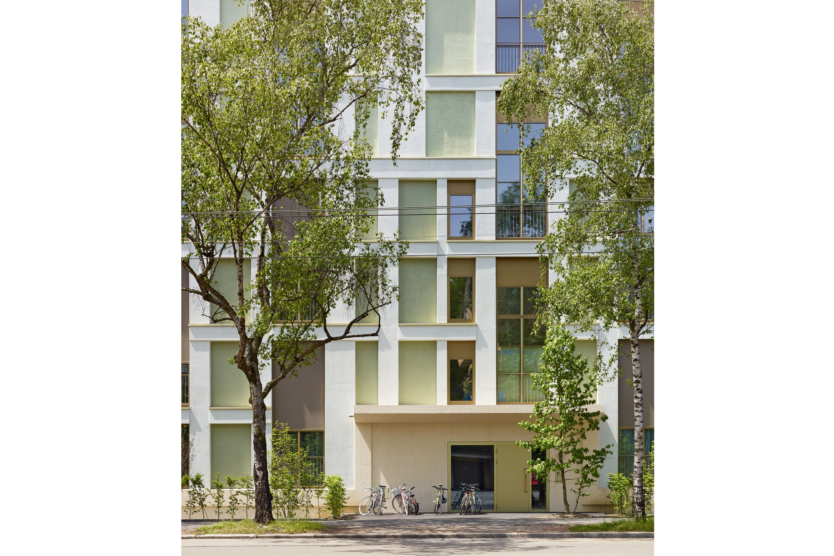 Siedlung Buchegg_Fassade Hofwiesenstrasse