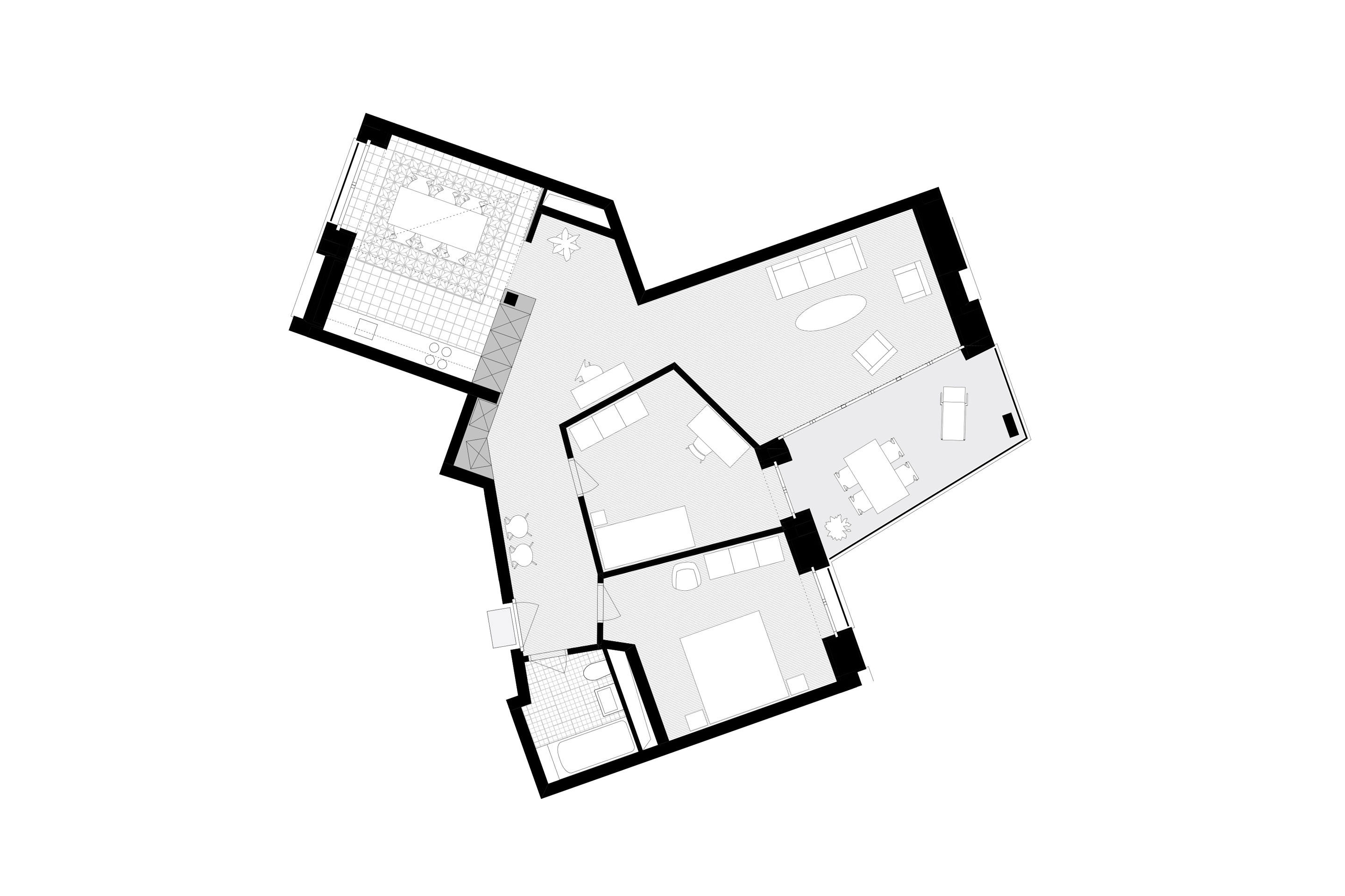 Siedlung Buchegg_Wohnungsgrundriss