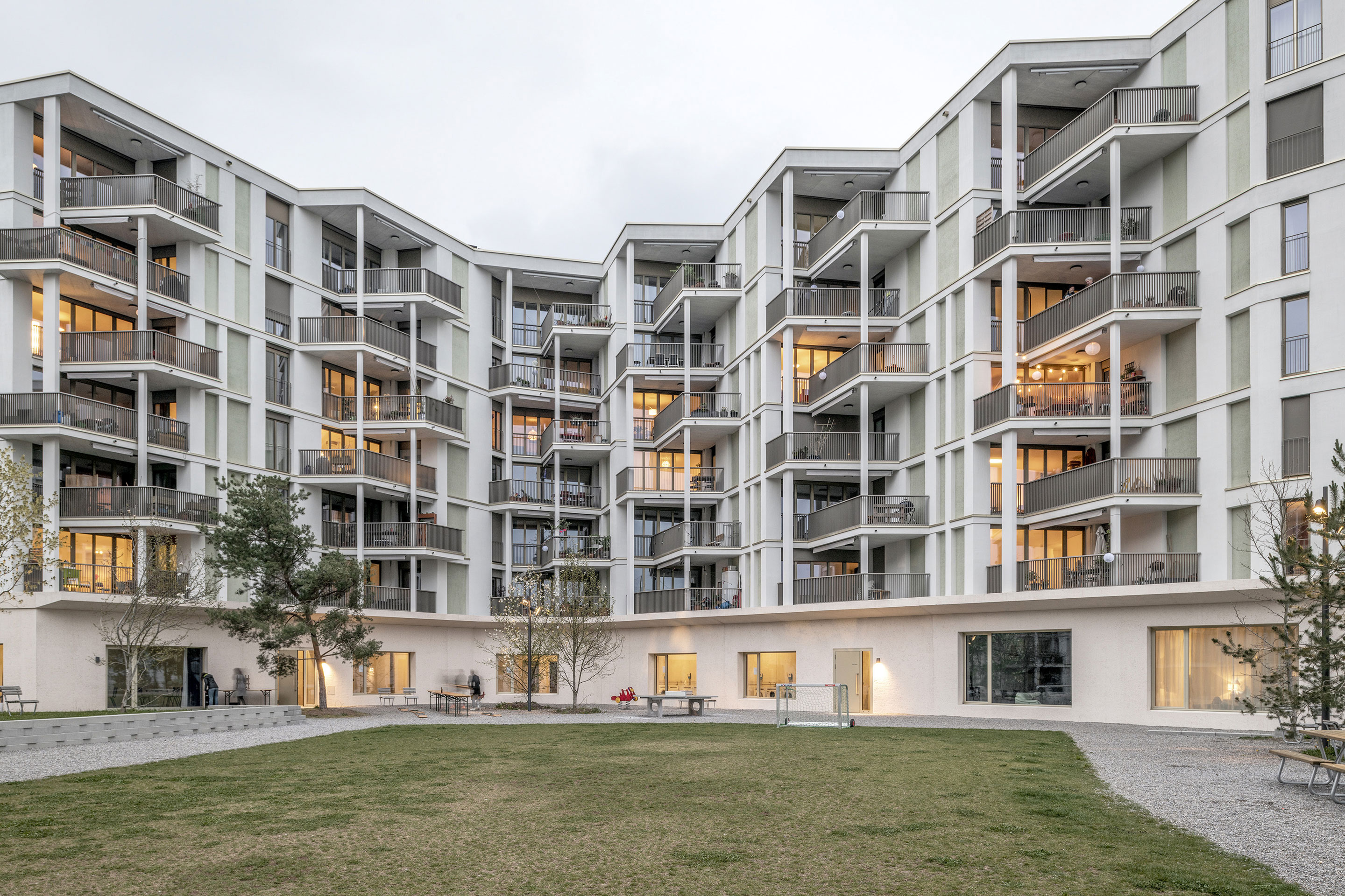 Siedlung Buchegg_Innenhof