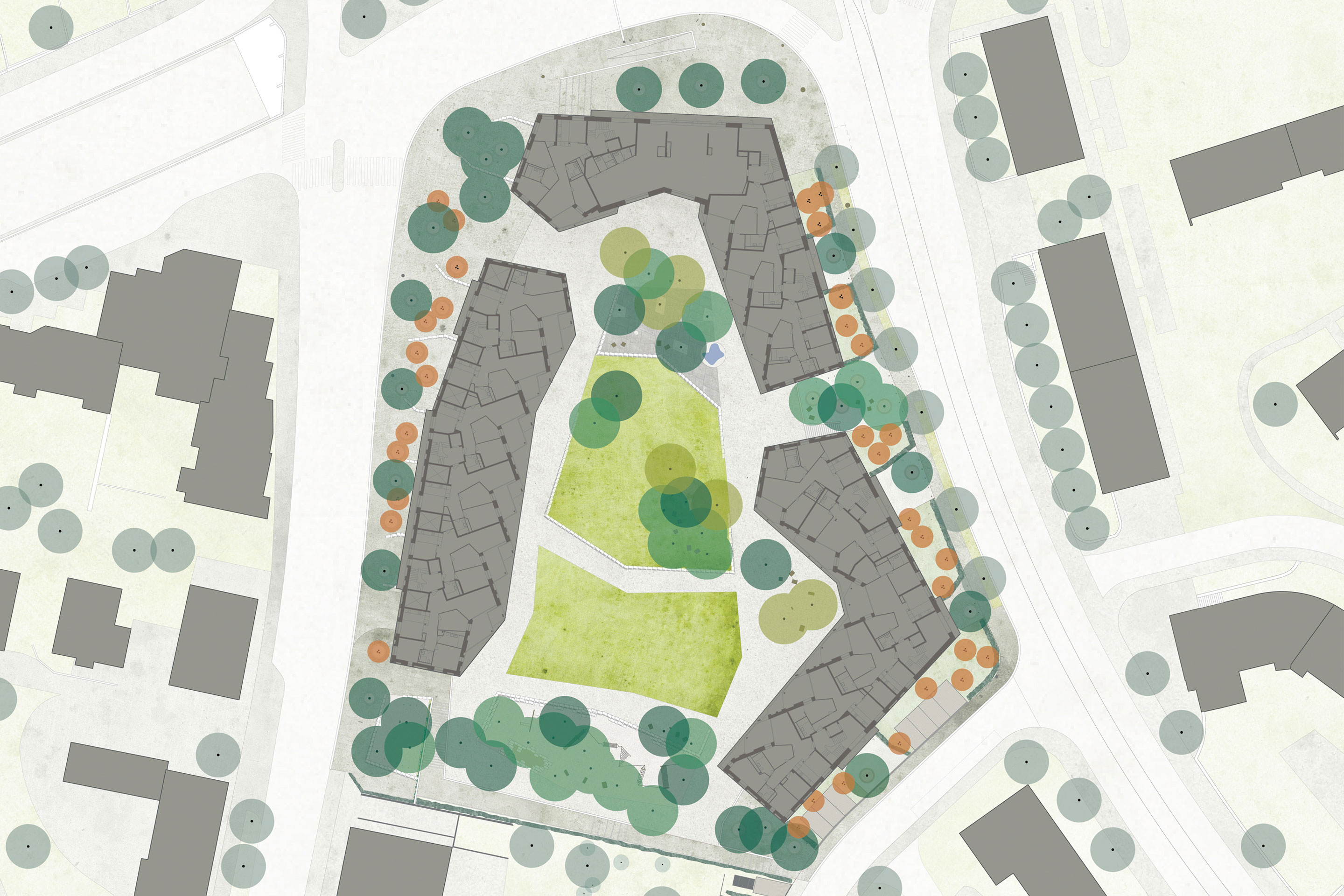 Siedlung Buchegg_Situation