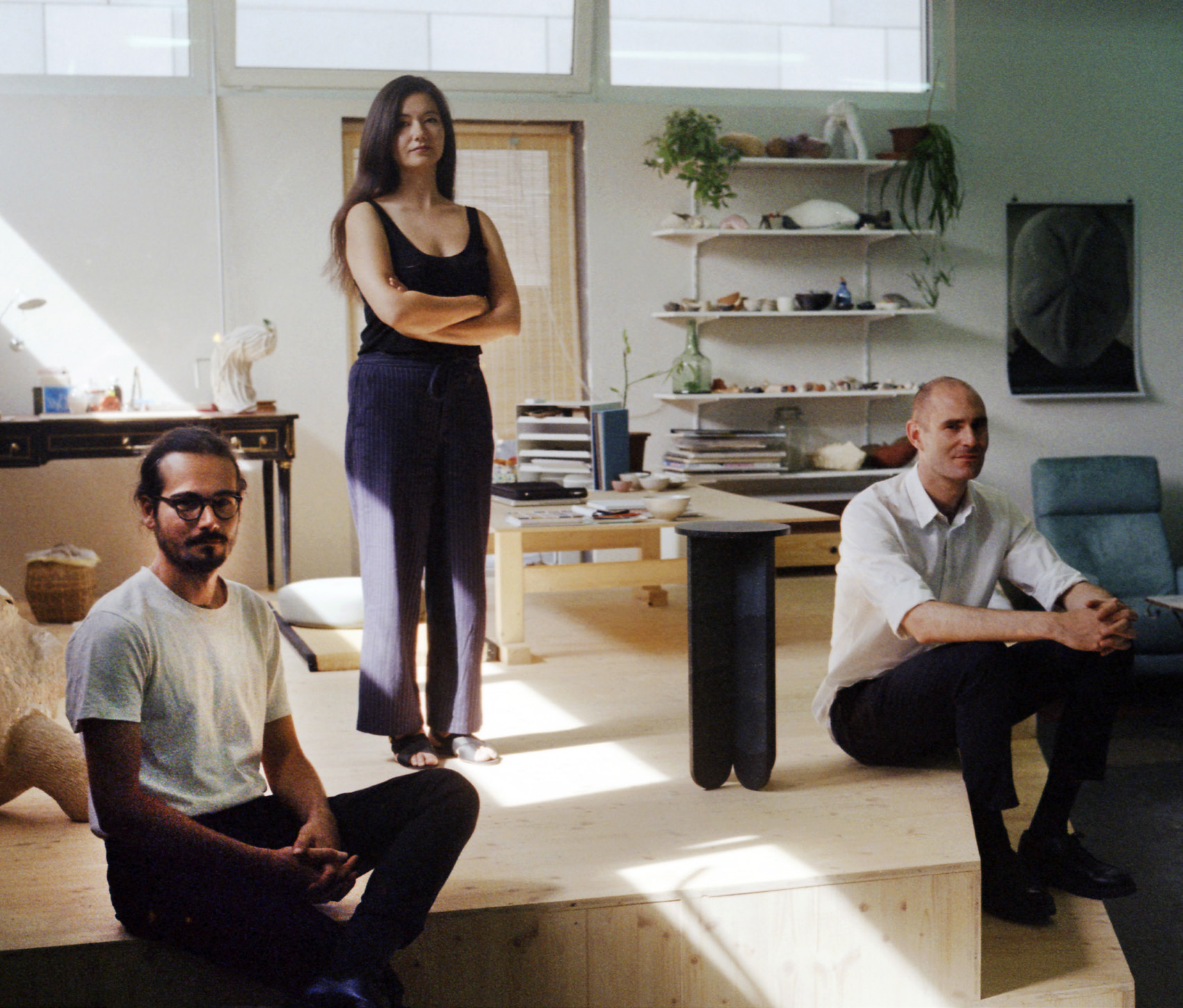 Solanellas Van Noten Meister: v.l. Angel Solanellas, Marianne Meister, Camiel Van Noten