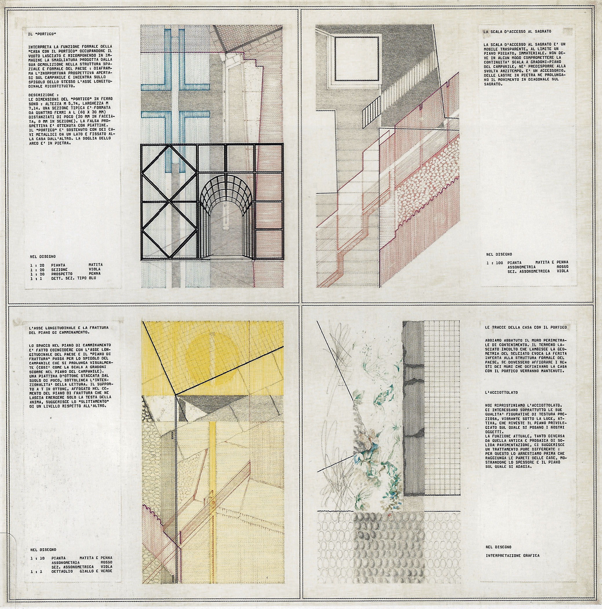Restauration du village de Sornico (TI) (1971-1975)