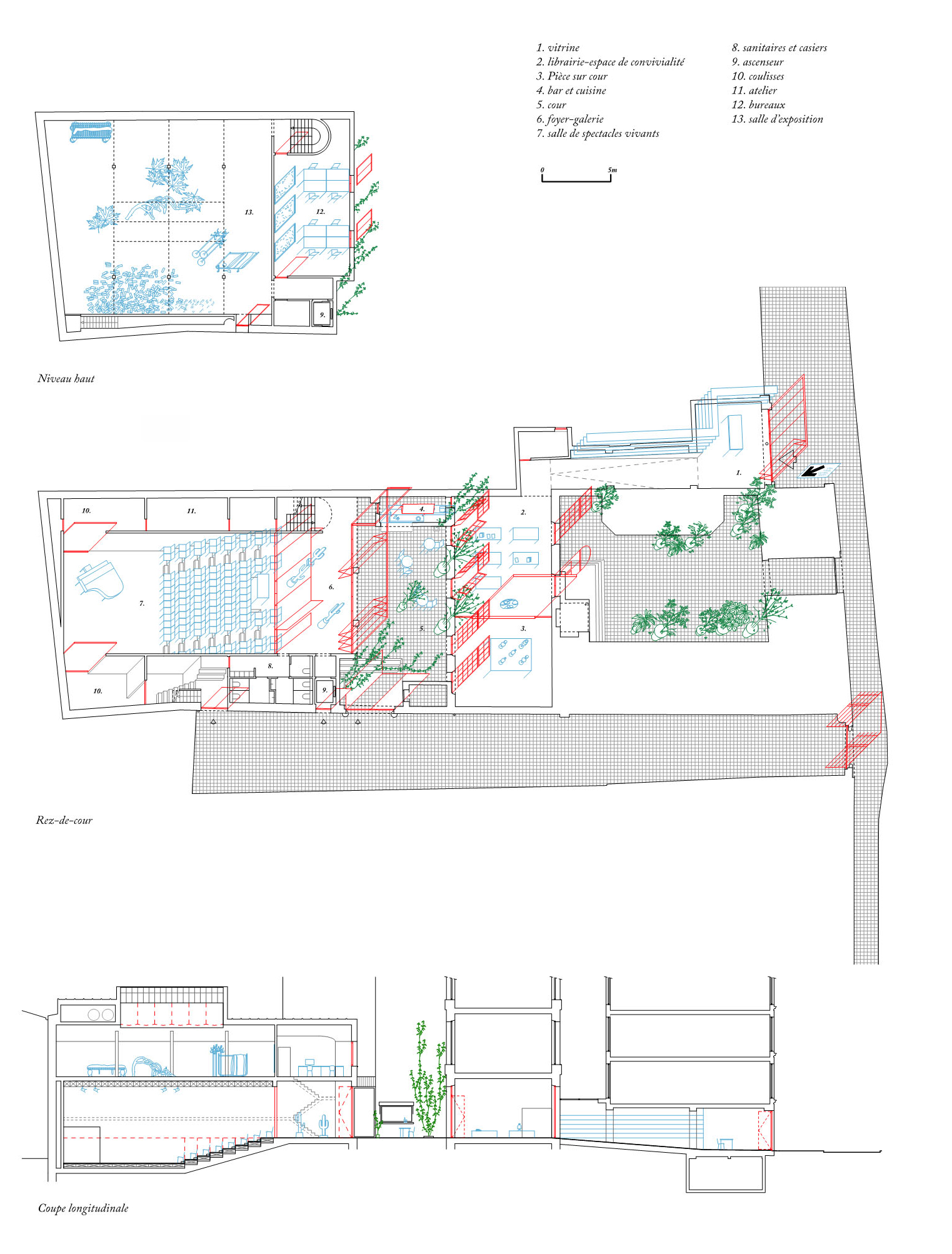 Projet 32 rue des Francs-Bourgeois,Thomas Raynaud et Truwant + Rodet