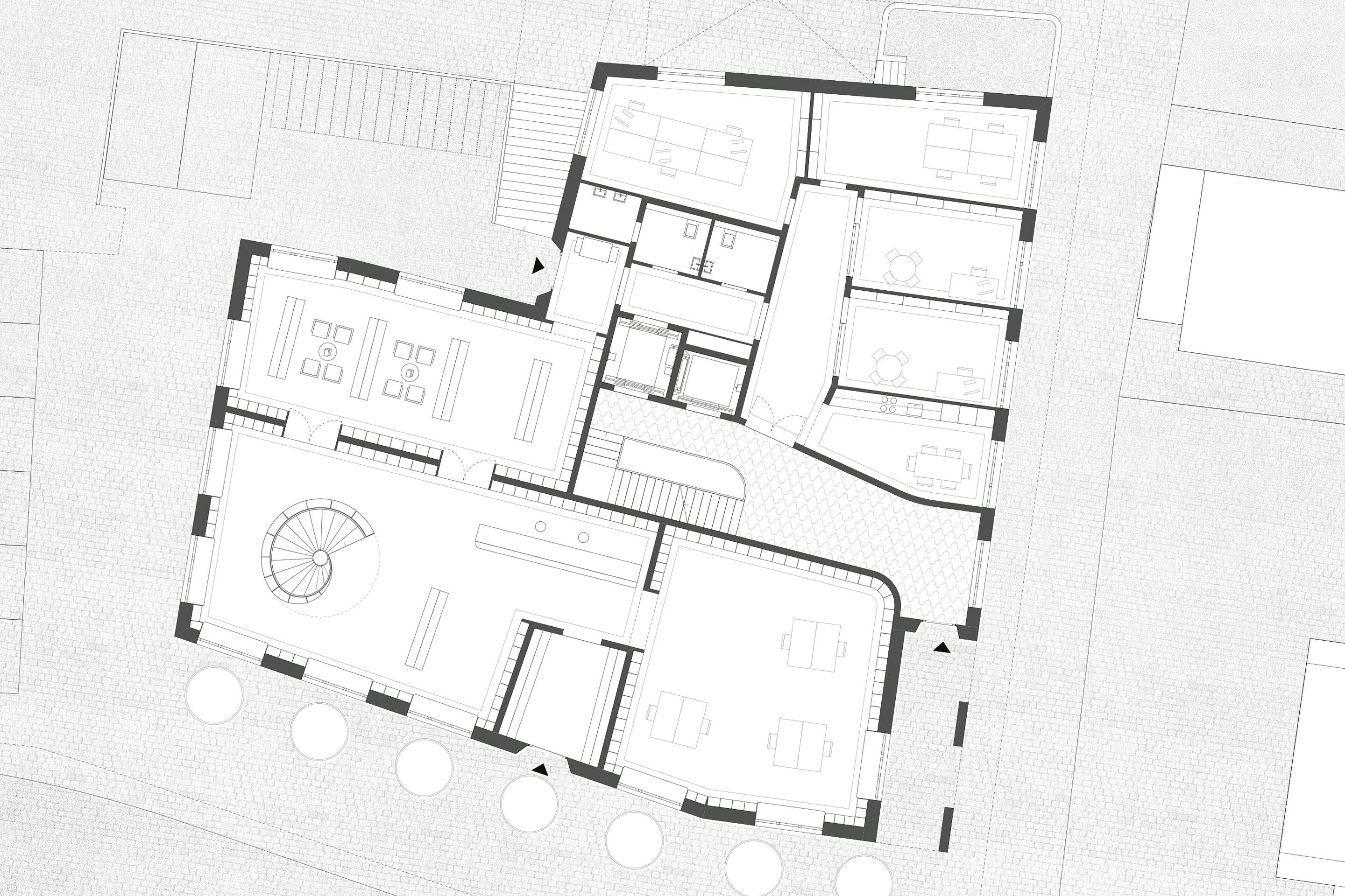 «Zockebolle», Erdgeschoss.