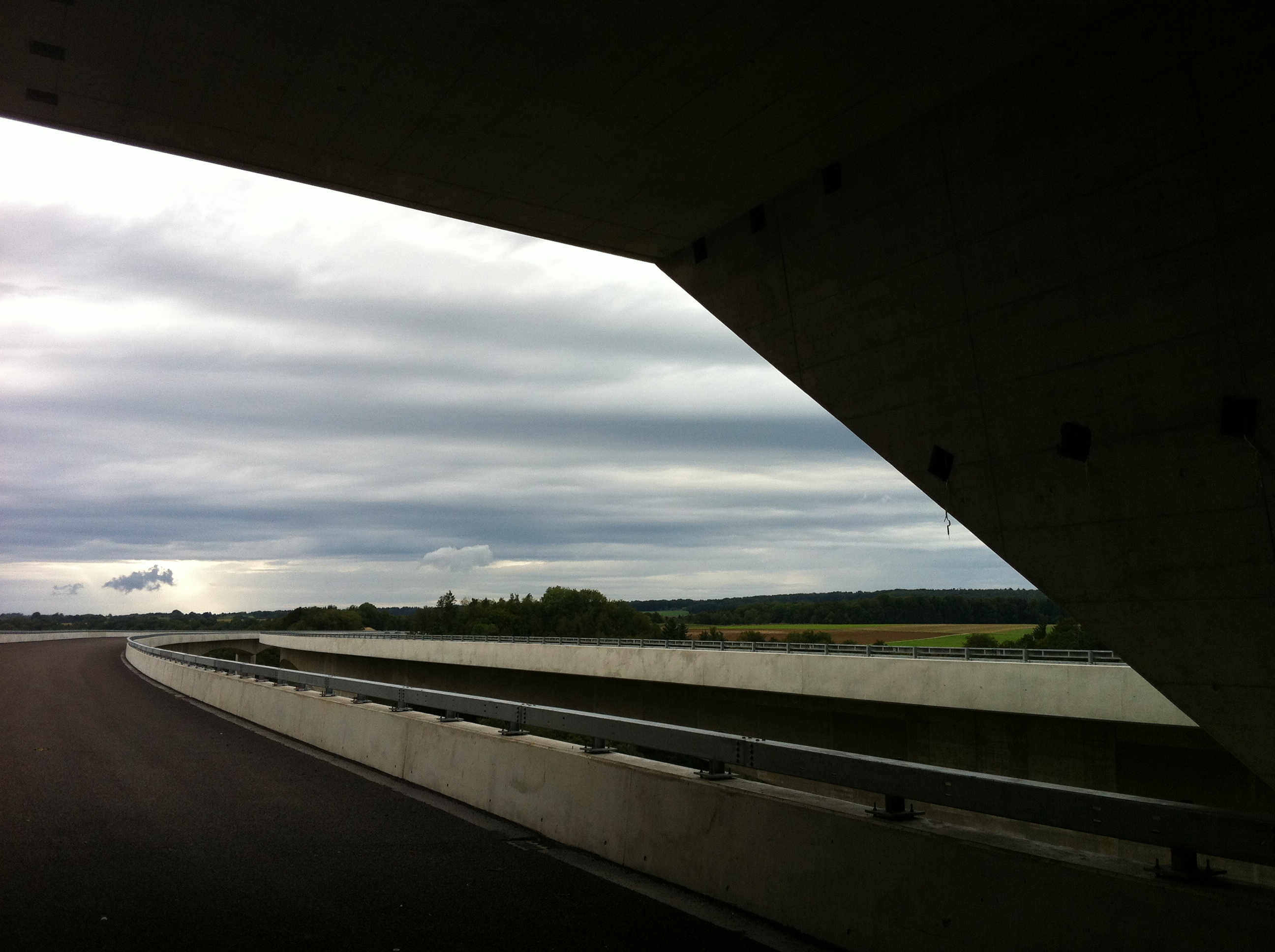 Portale ovest del tunnel di Bois de Montaigre