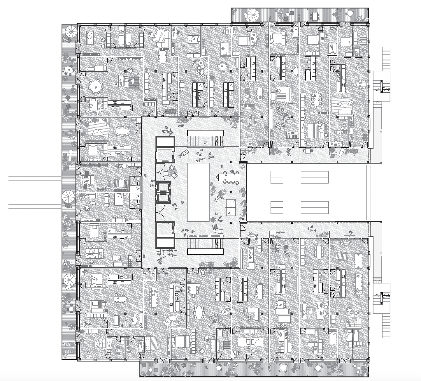 Abendrot-Regelgeschoss
