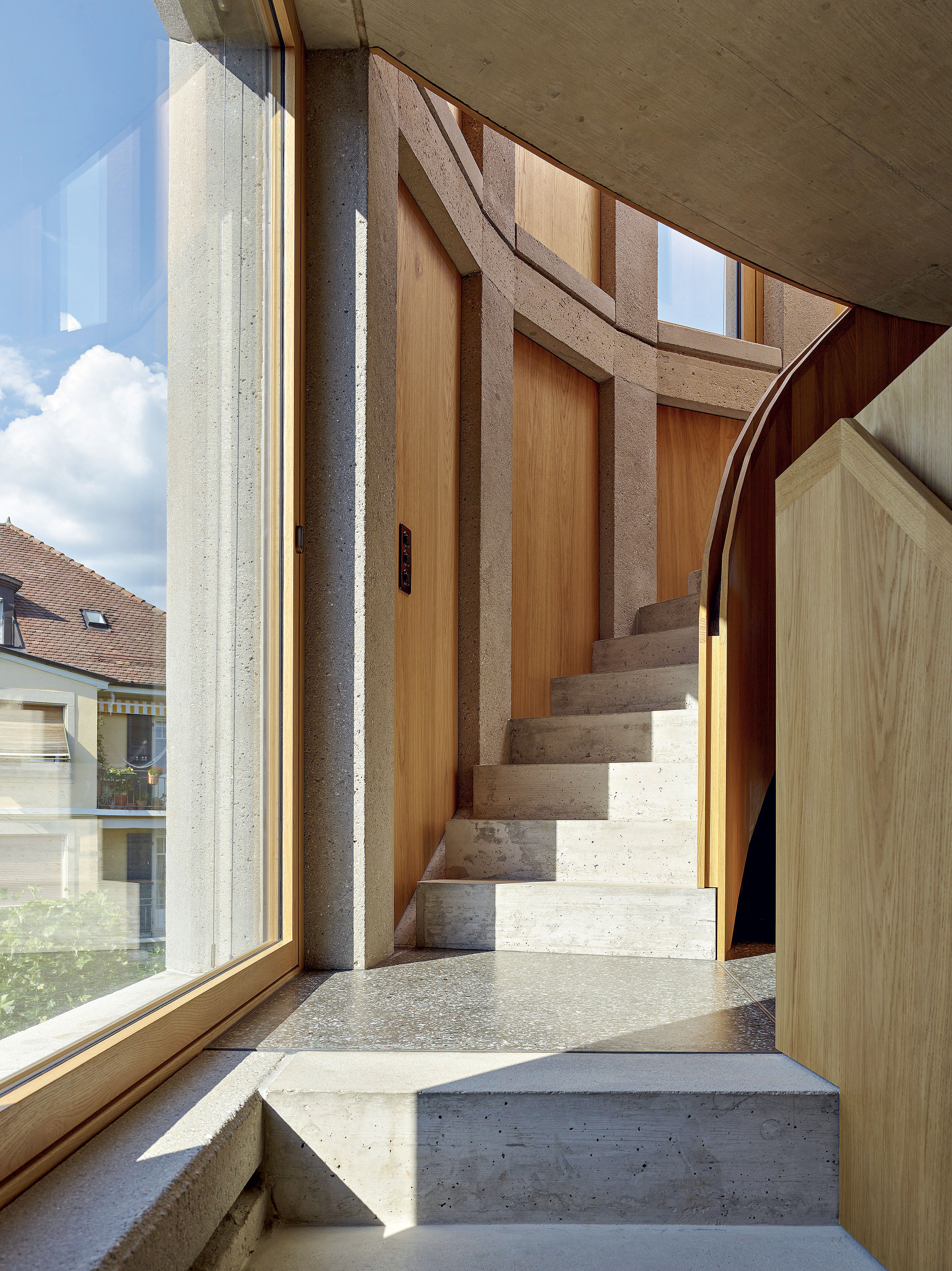 Immeuble de trois logements à Pully réalisé par Localarchitecture