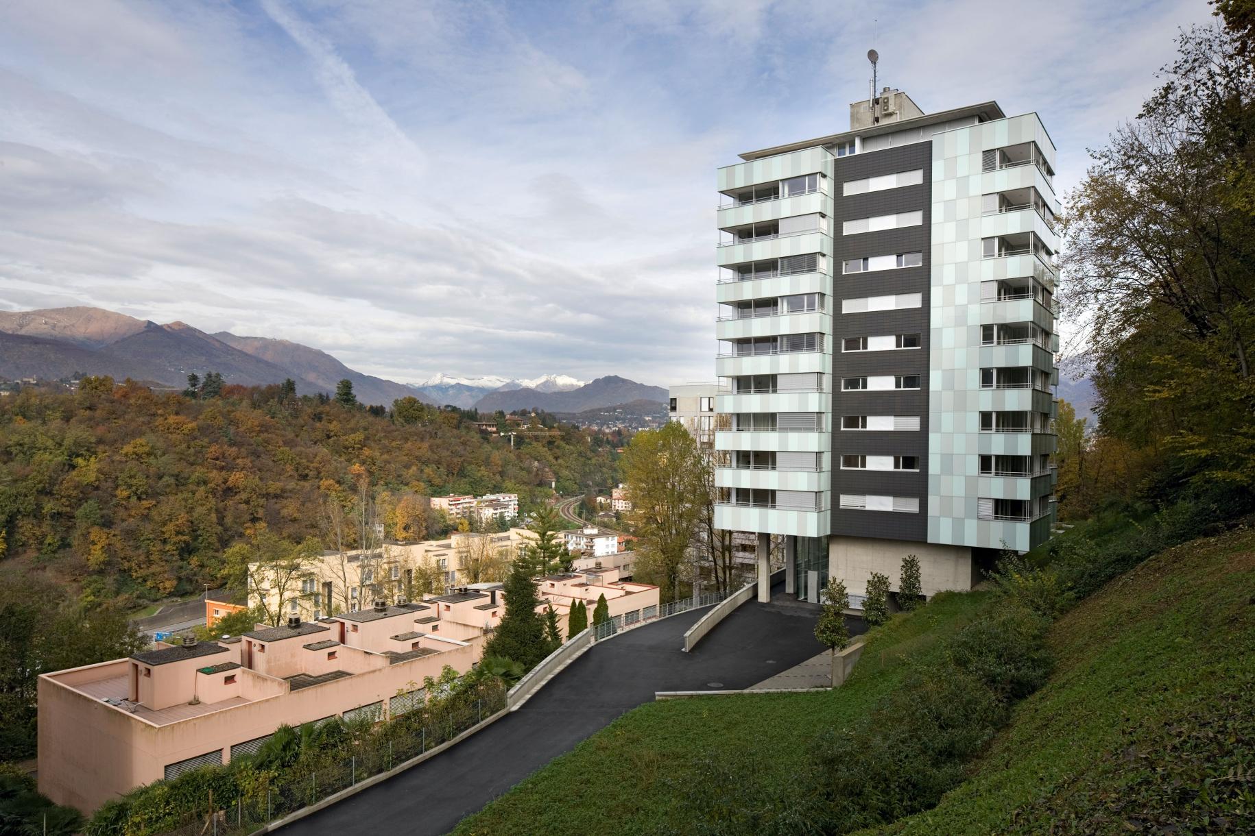 Studio d’architettura Mischa Groh, Tor­re Be­ta, Lu­ga­no-Paz­zal­lo, 2003-2009