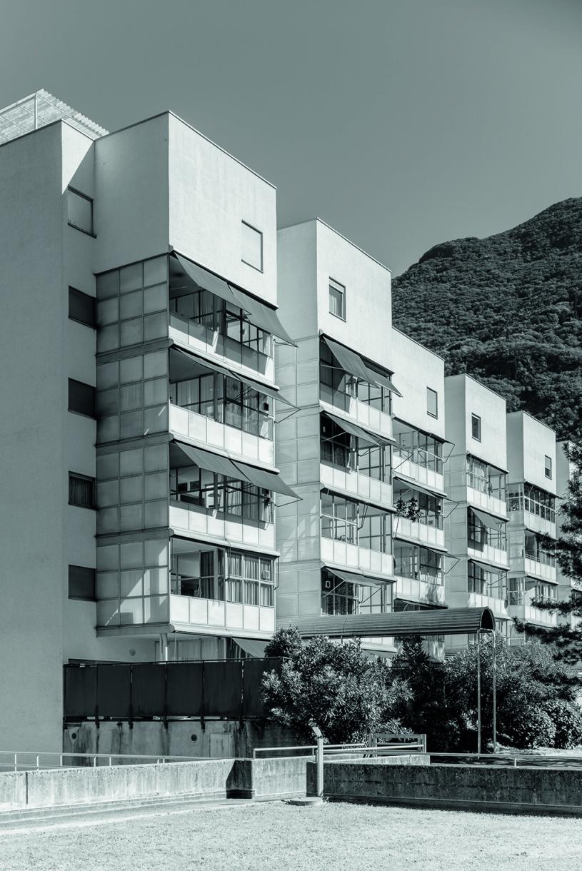 Antecedenti storici: Roberto Bianconi, Case d’appartamenti in via Vallone, Bellinzona, 1972