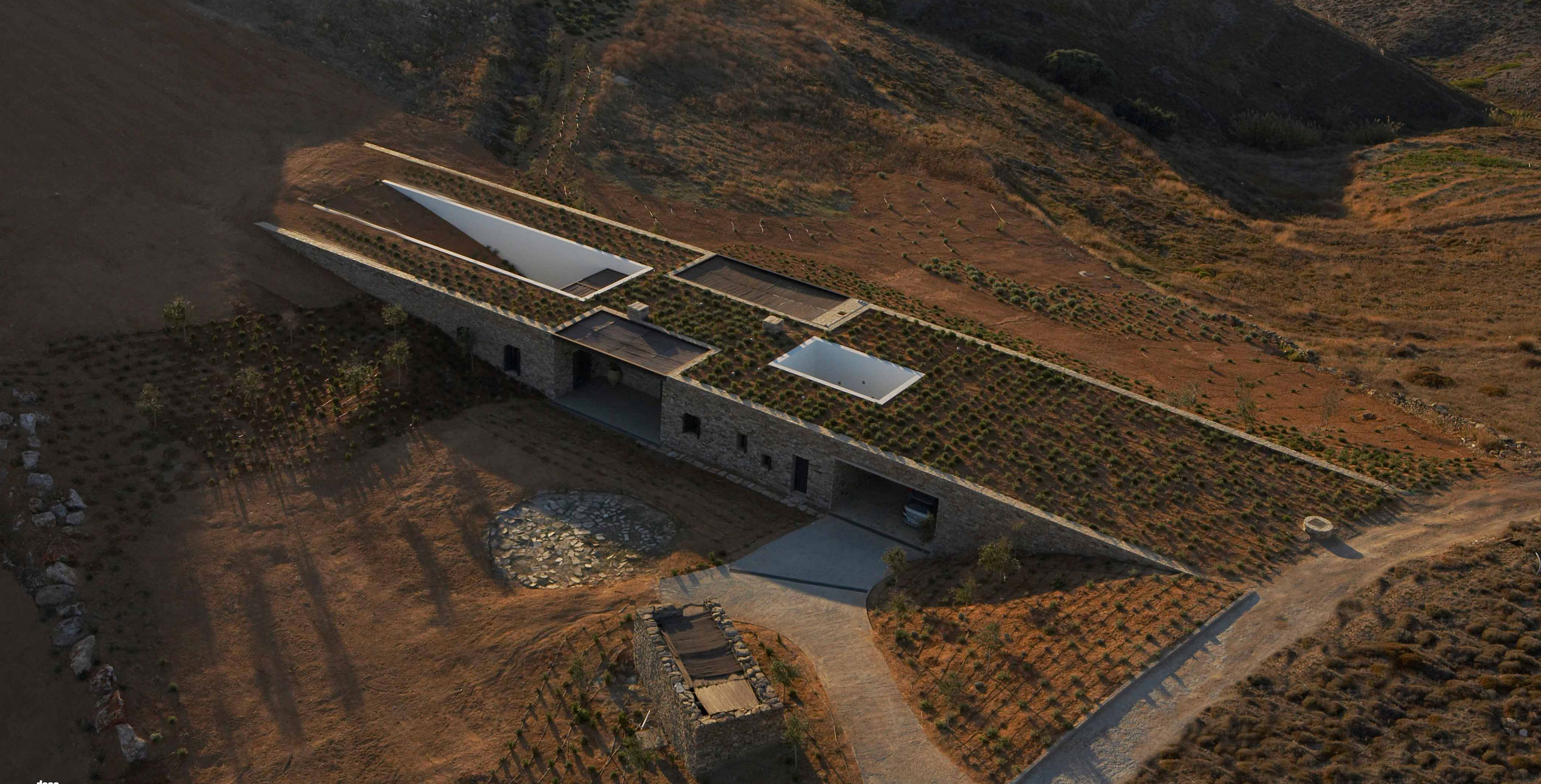 Una selezione dei candidati allo Swiss Architectural Award 2020 – DECA Architecture (Grecia), Casa Aloni, Antiparos (Grecia), 2006-2008.