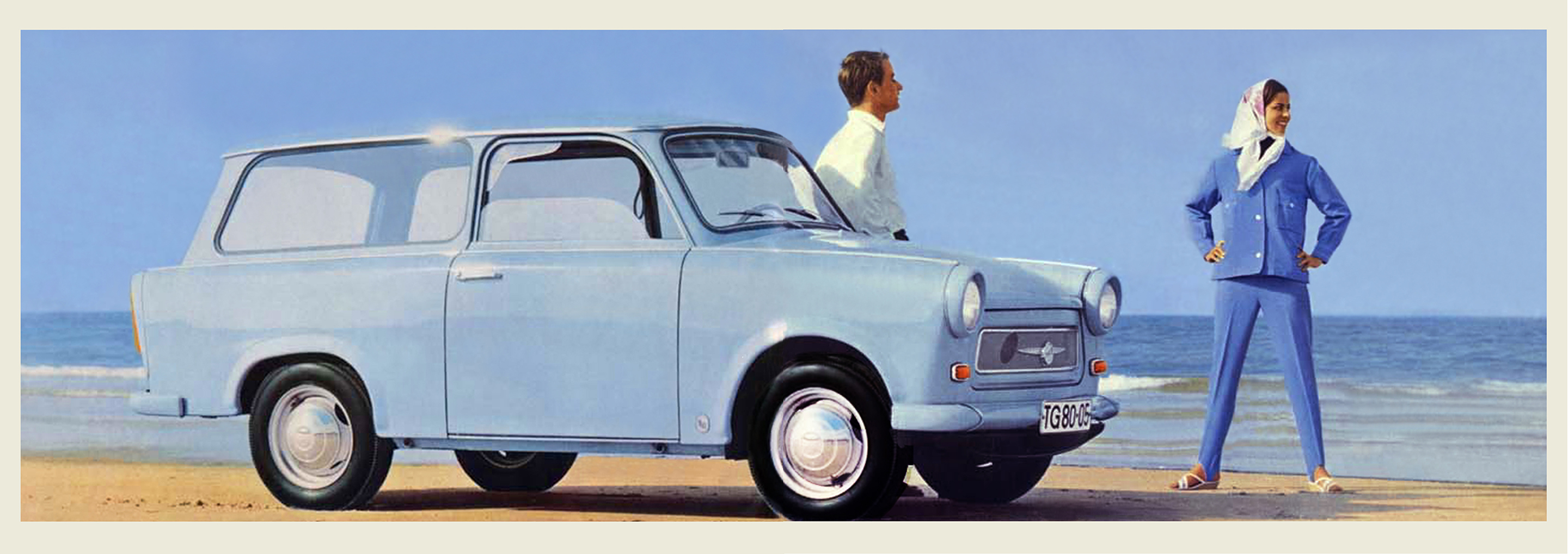VDM-Deutsches-Design-Anzeige-Trabant-601-Universal-1965