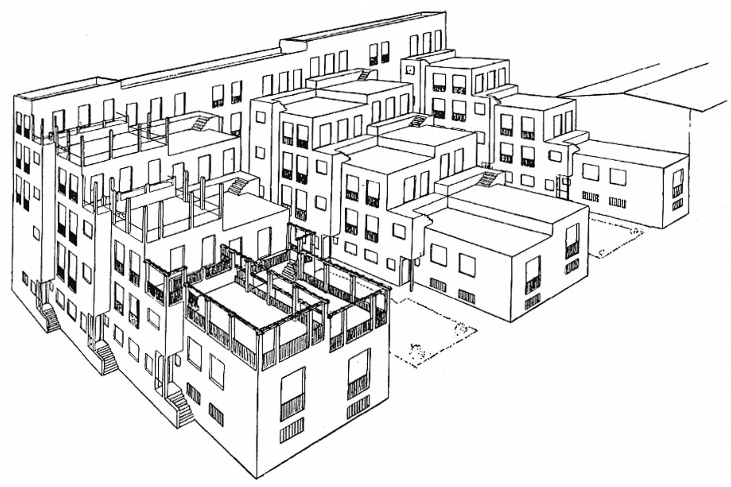 Loos_appartements en terrasse_Vienne_1924