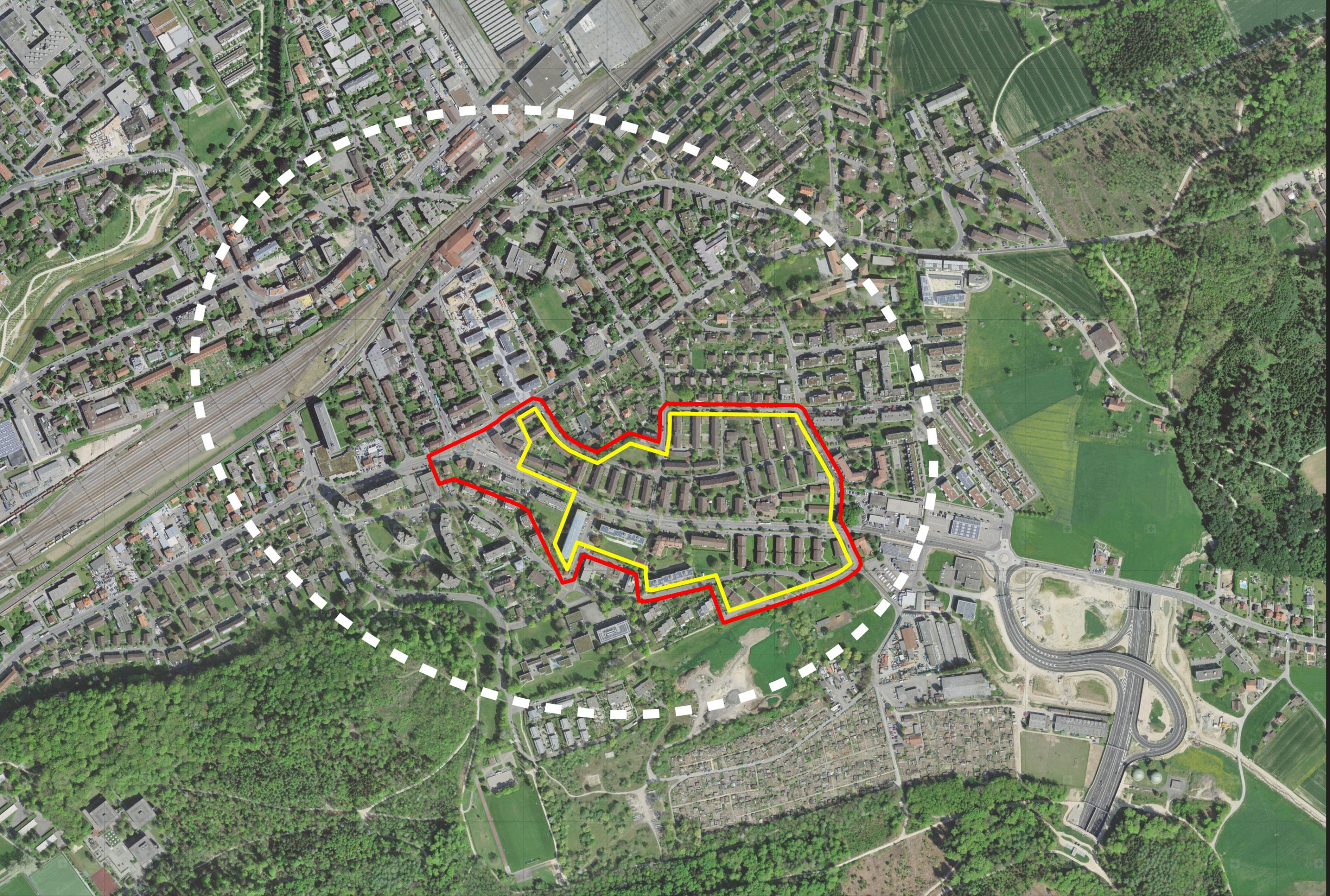 EUROPAN: Lageplan Biel.