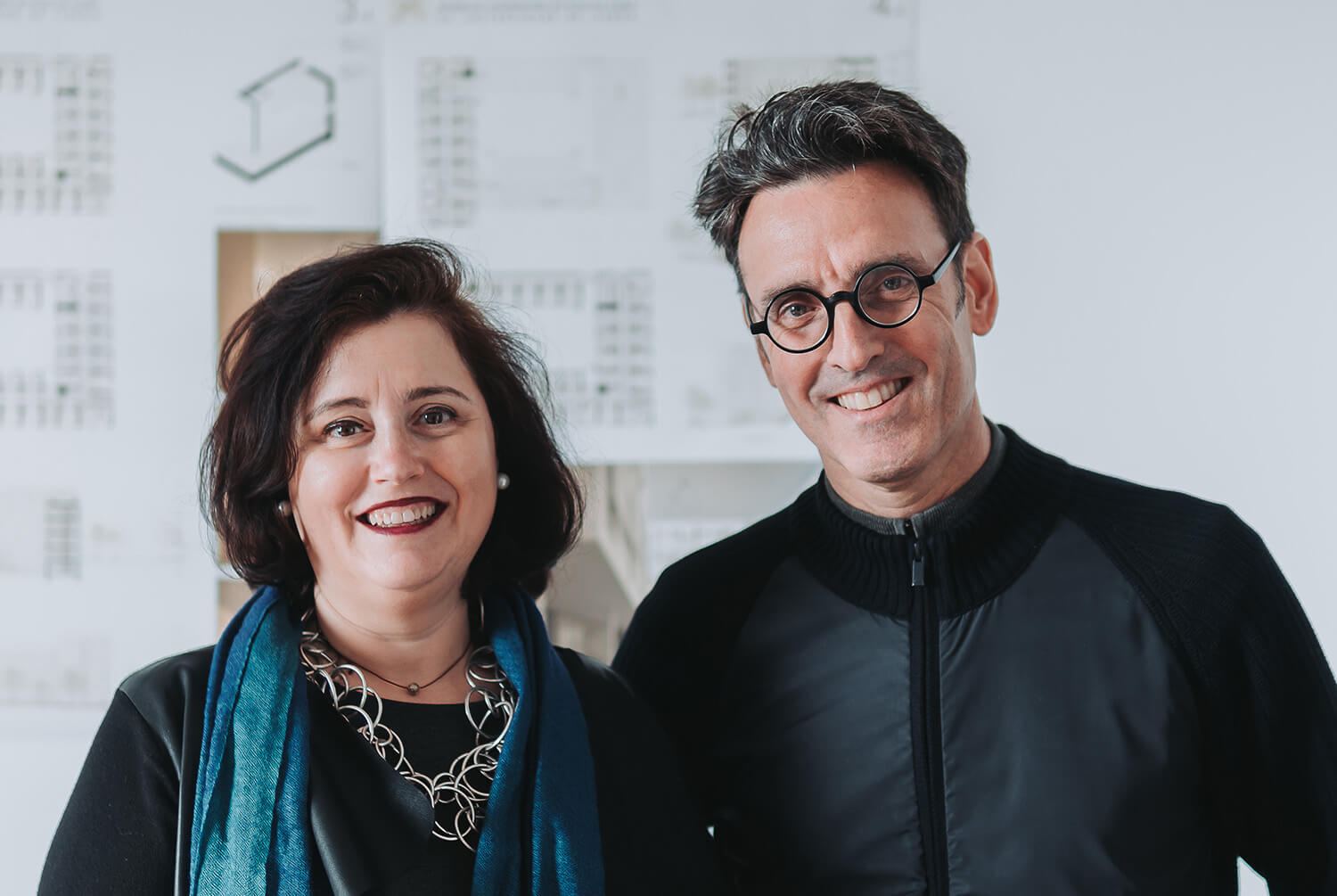 Cristina Veríssimo et Diogo Burnay, commissaires de la Triennale 2022