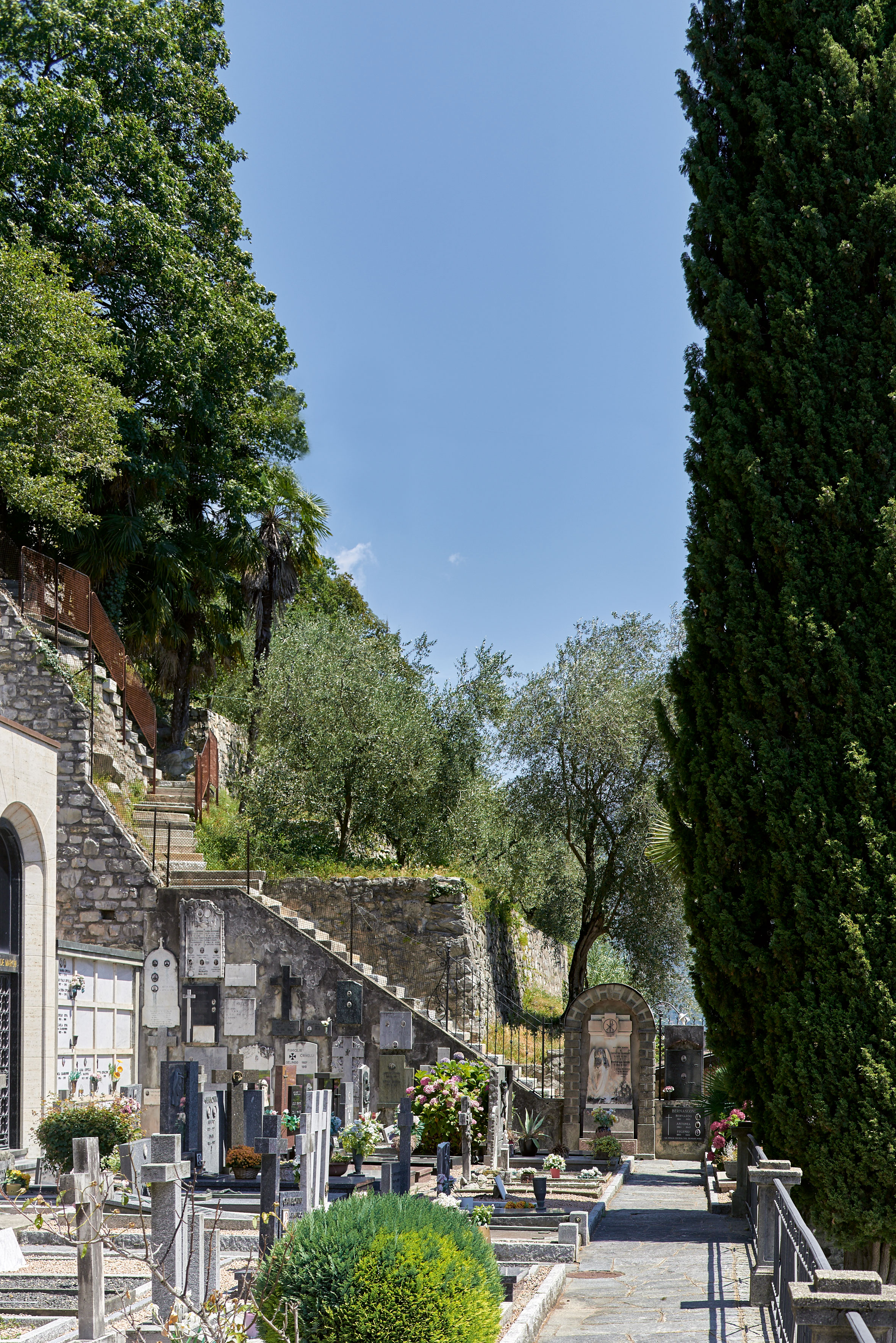 Il Jardin Vertical e la scalinata a lago di Gandria (2017-2020) di enrico sassi architetto