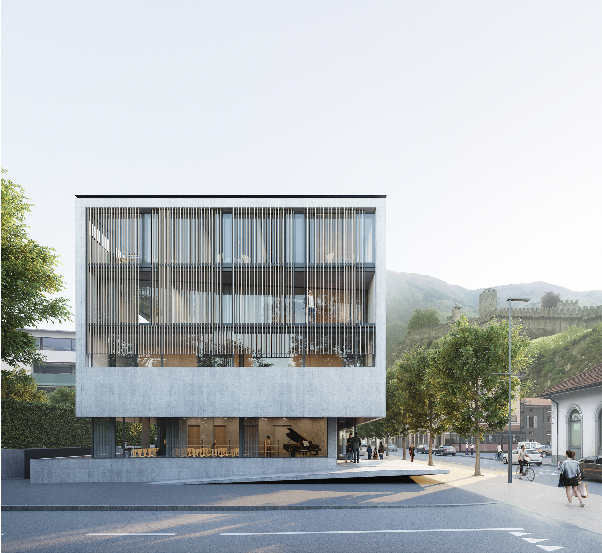 «Parco Portone», il progetto del gruppo interdisciplinare guidato da Architetti Bianchi Clerici, ha vinto il concorso per il nuovo Centro polifunzionale della Fondazione Ingrado, a Bellinzona.