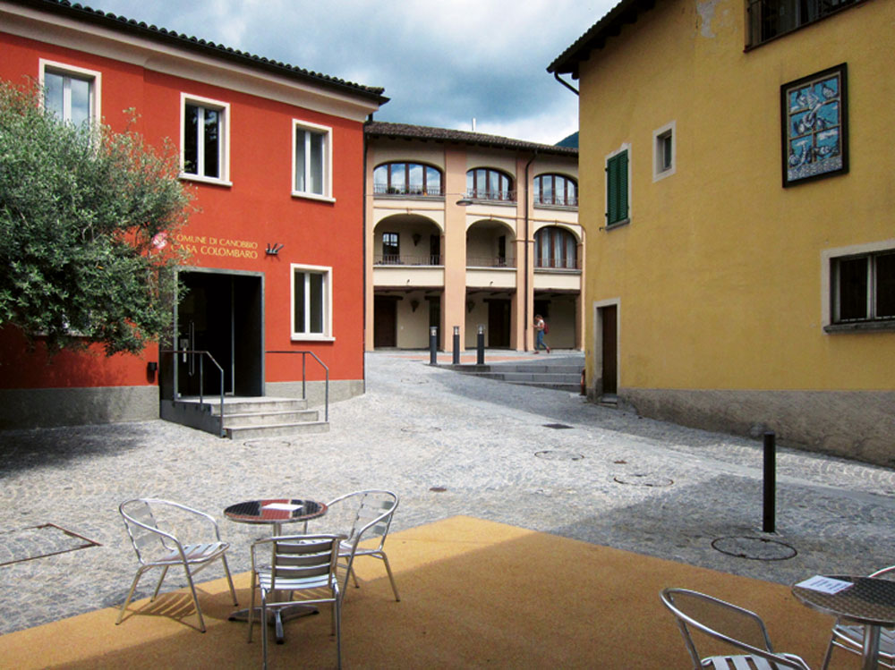 Le piazze di Canobbio (2014-2020) di Officina della Costruzione e Lucchini-Mariotta e Associati: Piazza Colombaro