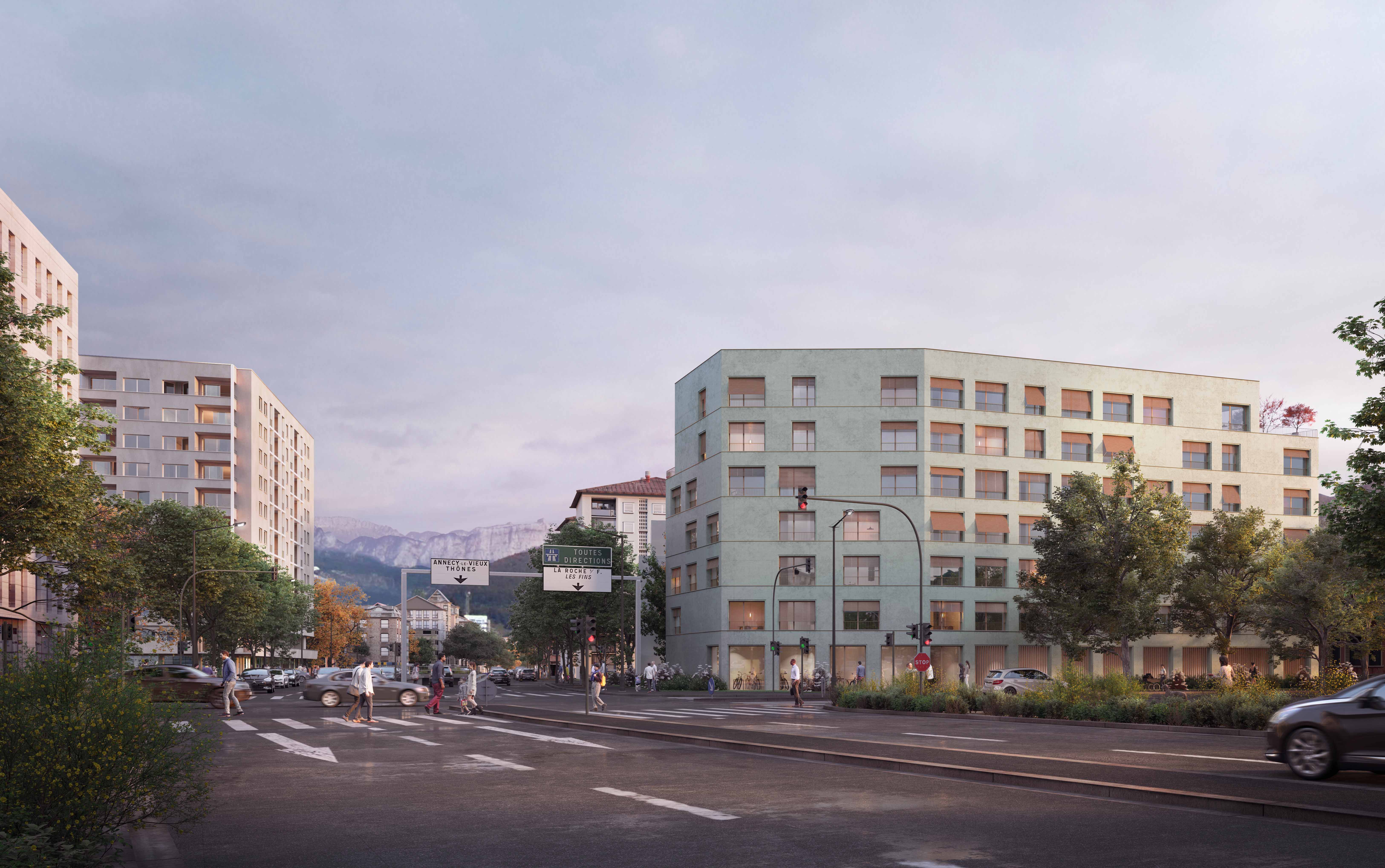 Construction de 37 logements à Annecy