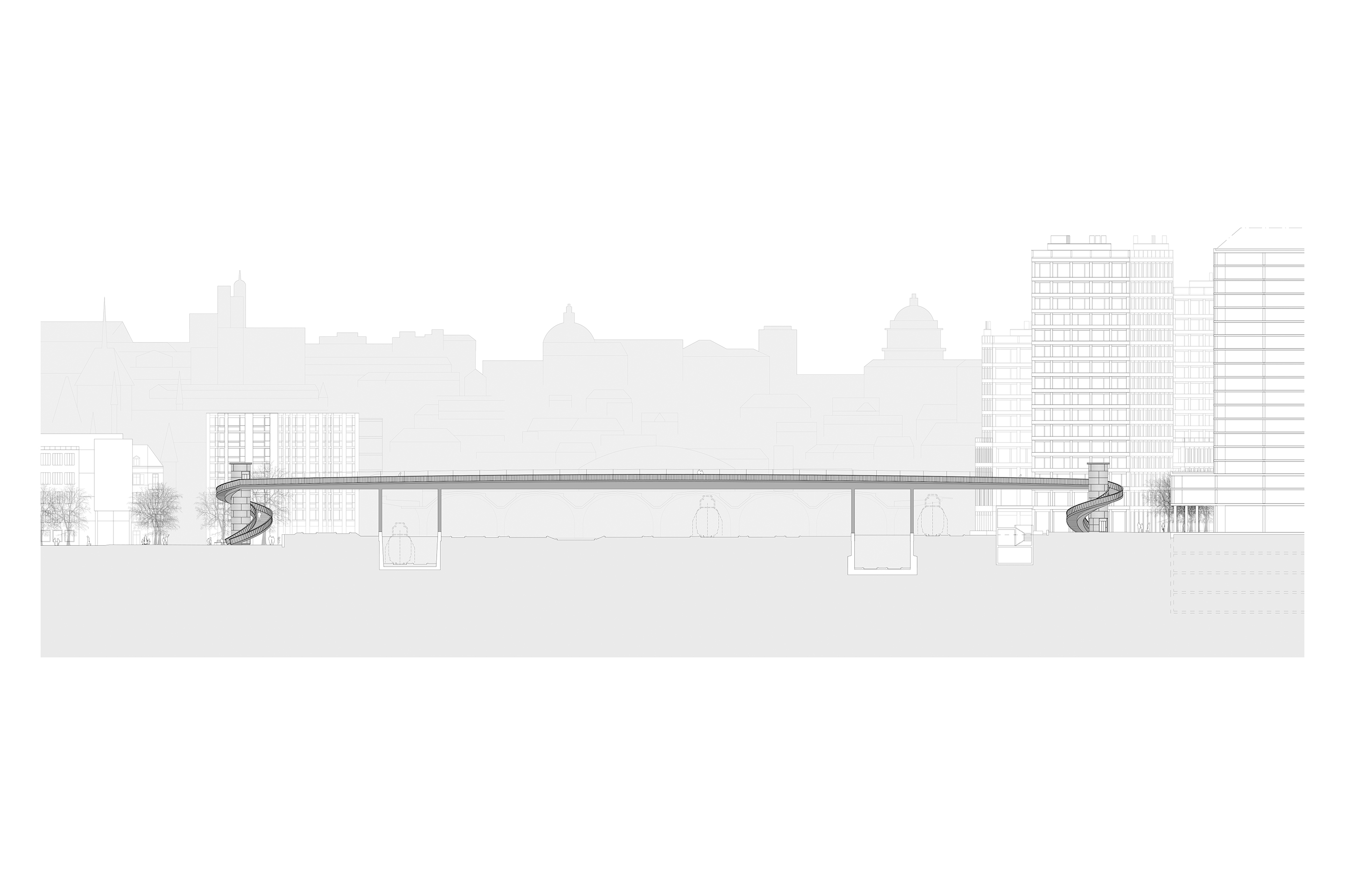 Negrellisteg Hauptbahnhof Zürich