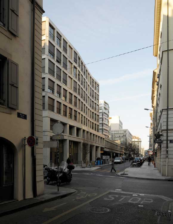 Logement et crèche à la rue du Cendrier, Genève