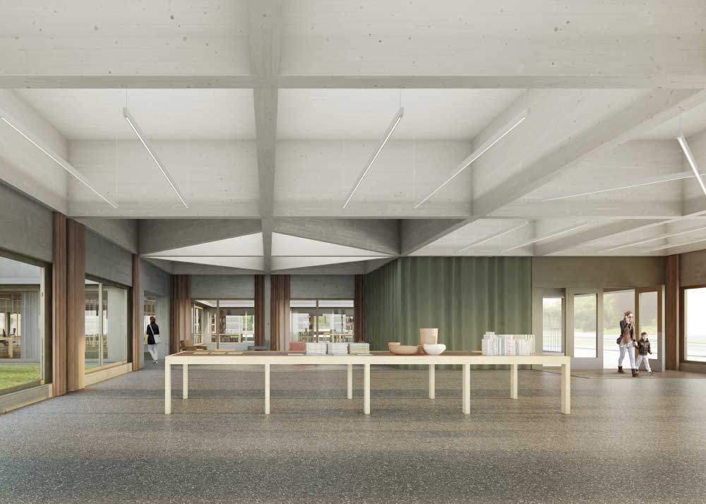 Maison du patrimoine et de la culture, Bulle FR, projet de concours, 2019