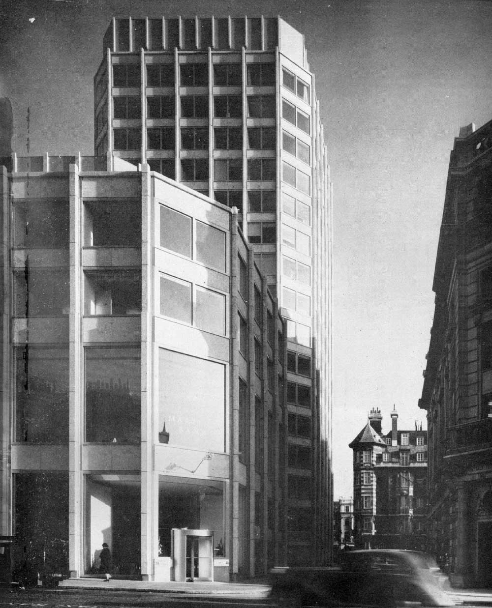 Alison et Peter Smithson, The Economist building, Londres, (1959–1965)